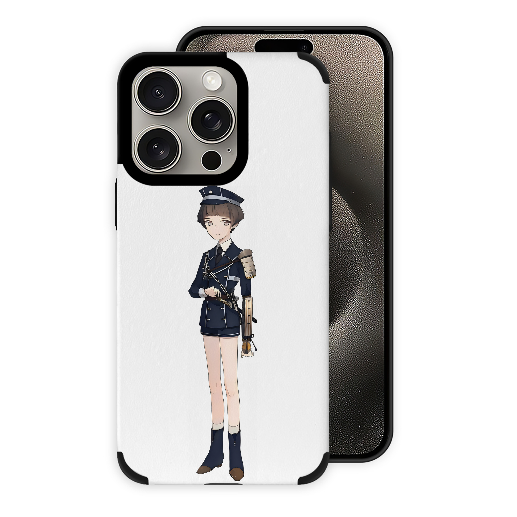 （画像用） 刀剣乱舞 Touken Ranbu 【iPhone15ProMax対応】 PUレザー スマホケース 耐衝撃＆黄変防止