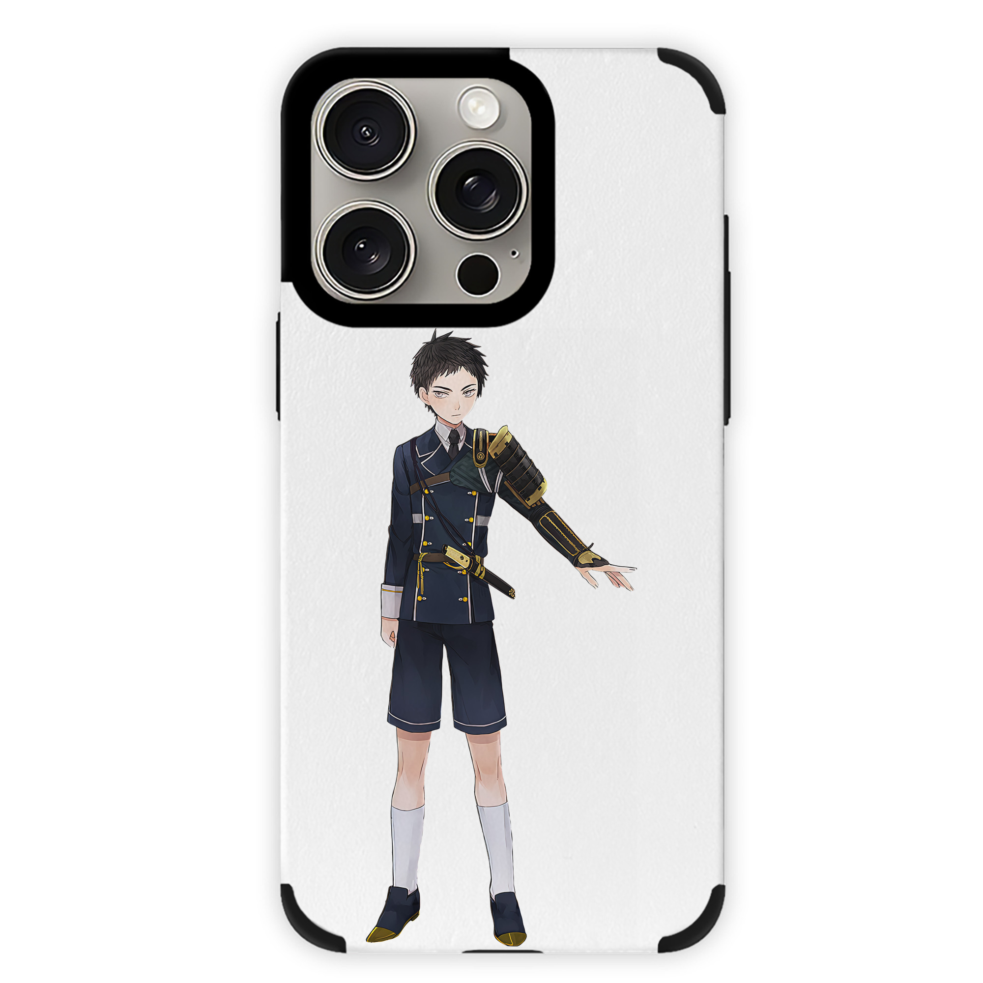 （画像用） 刀剣乱舞 Touken Ranbu 【iPhone15ProMax対応】 PUレザー スマホケース 耐衝撃＆黄変防止