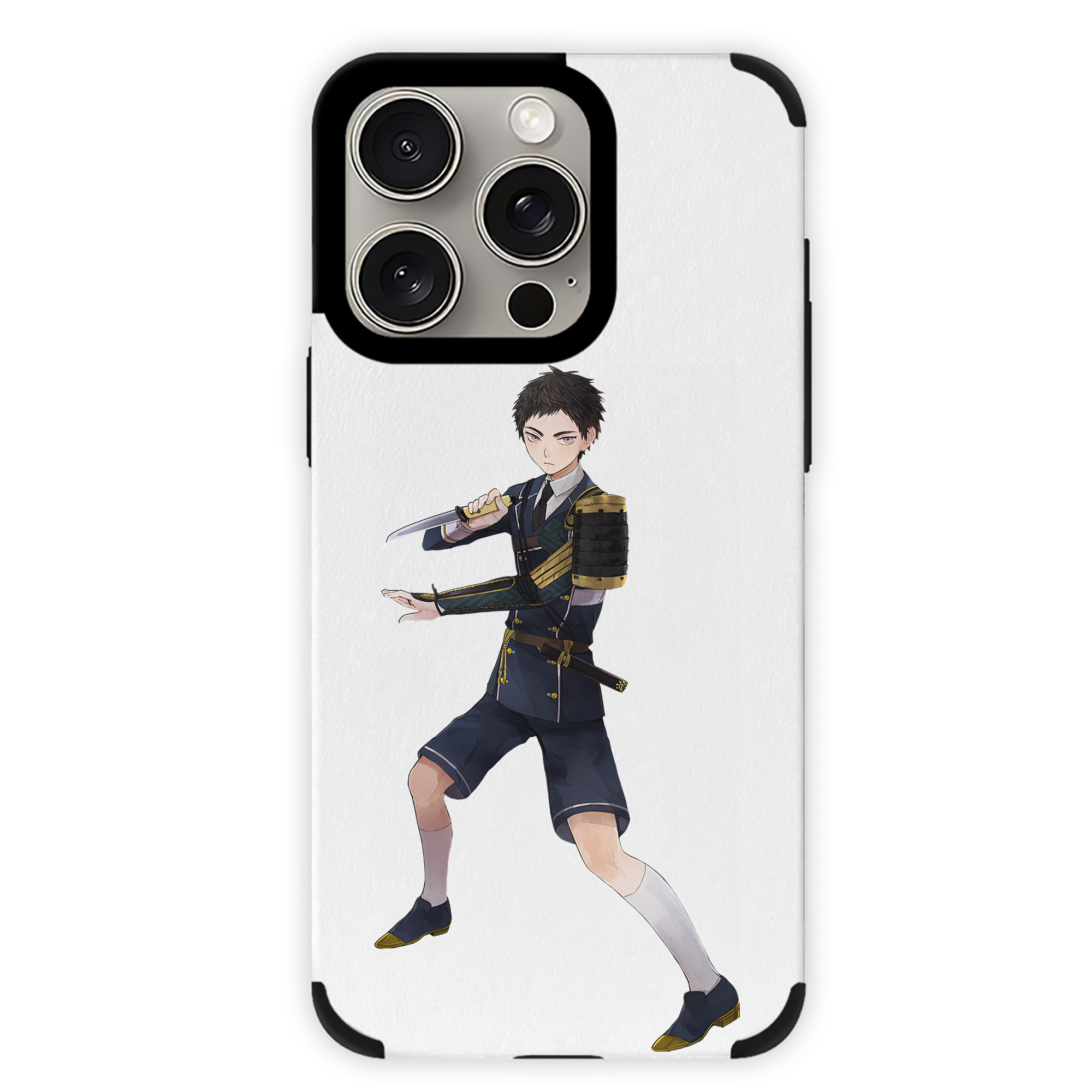 （画像用） 刀剣乱舞 Touken Ranbu 【iPhone15ProMax対応】 PUレザー スマホケース 耐衝撃＆黄変防止