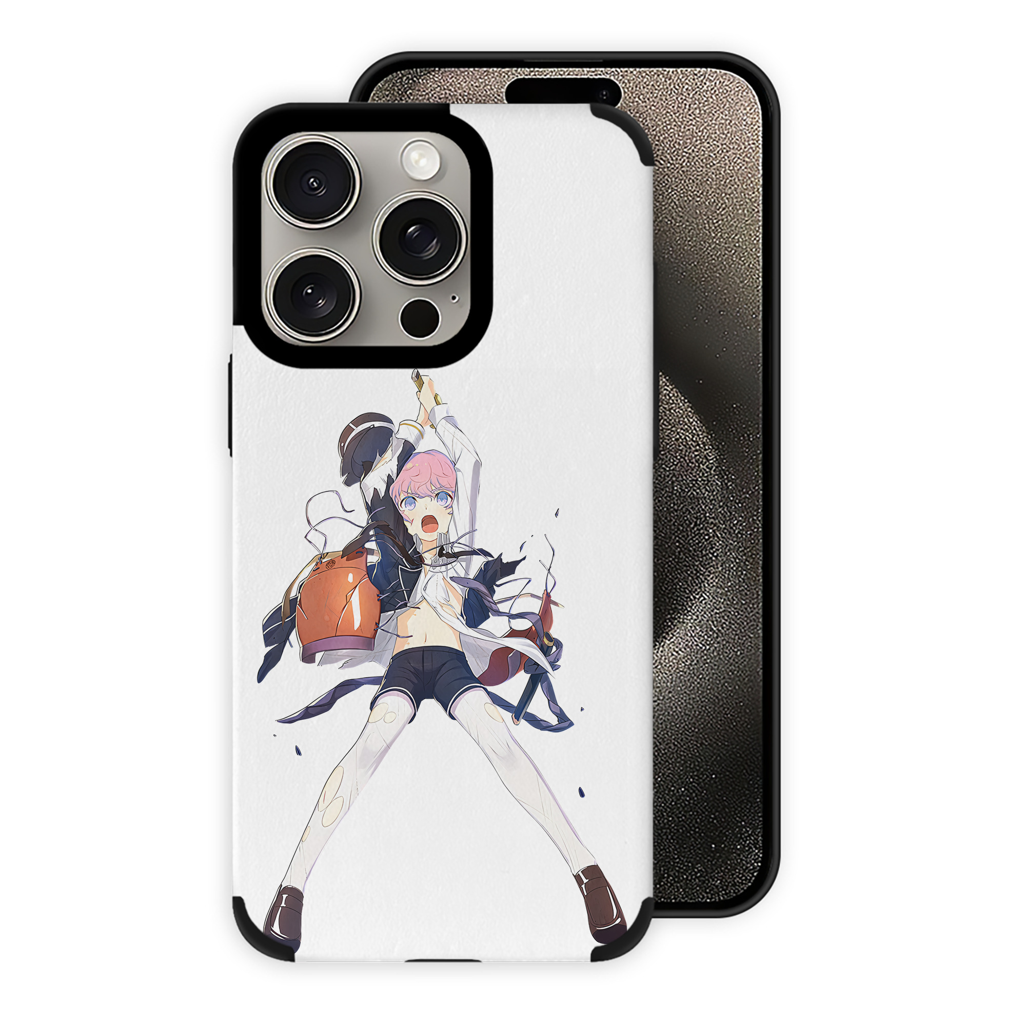 （画像用） 刀剣乱舞 Touken Ranbu 【iPhone15ProMax対応】 PUレザー スマホケース 耐衝撃＆黄変防止