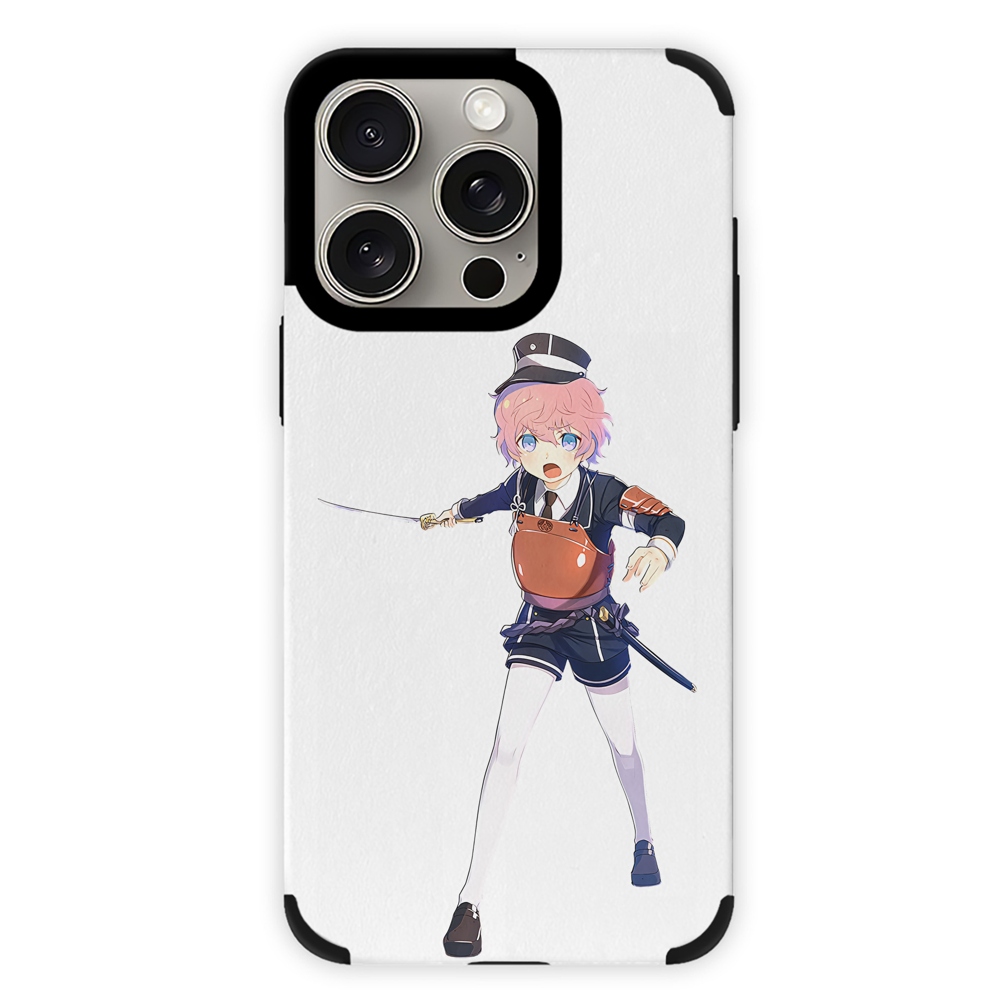 （画像用） 刀剣乱舞 Touken Ranbu 【iPhone15ProMax対応】 PUレザー スマホケース 耐衝撃＆黄変防止