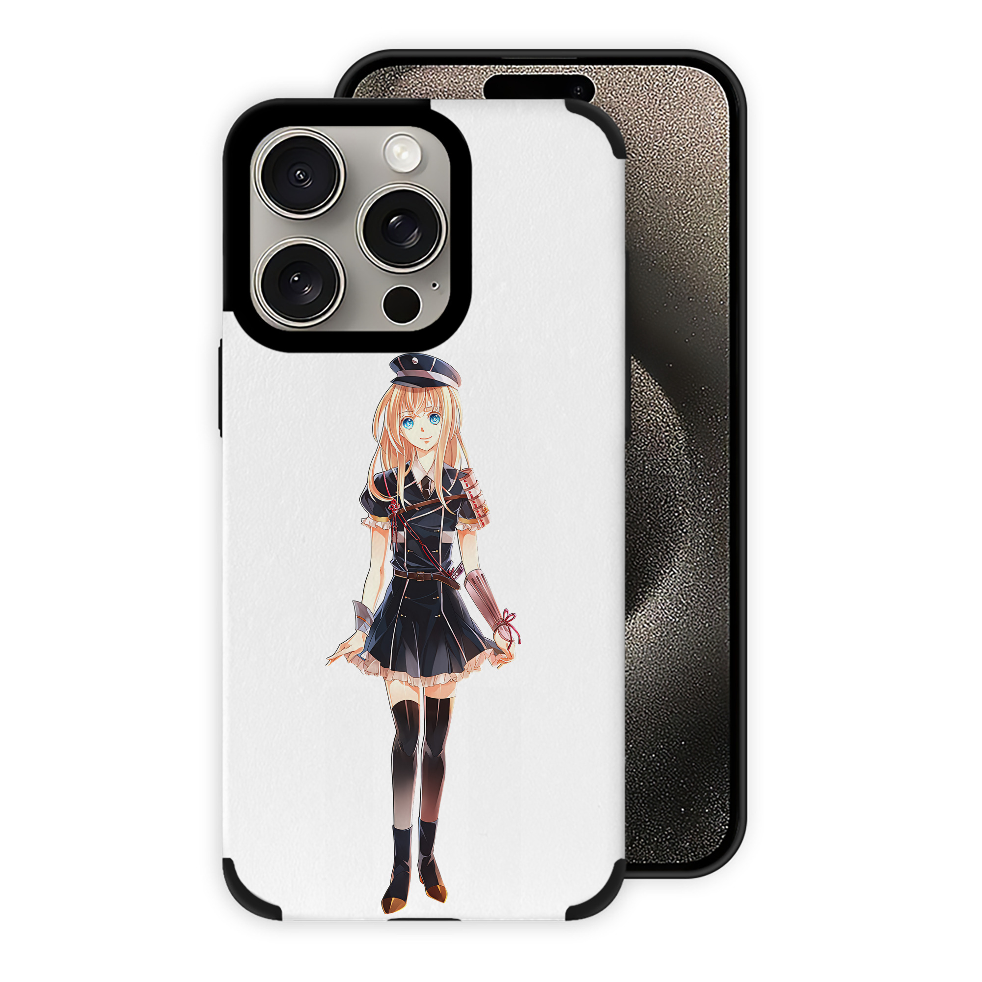 （画像用） 刀剣乱舞 Touken Ranbu 【iPhone15ProMax対応】 PUレザー スマホケース 耐衝撃＆黄変防止