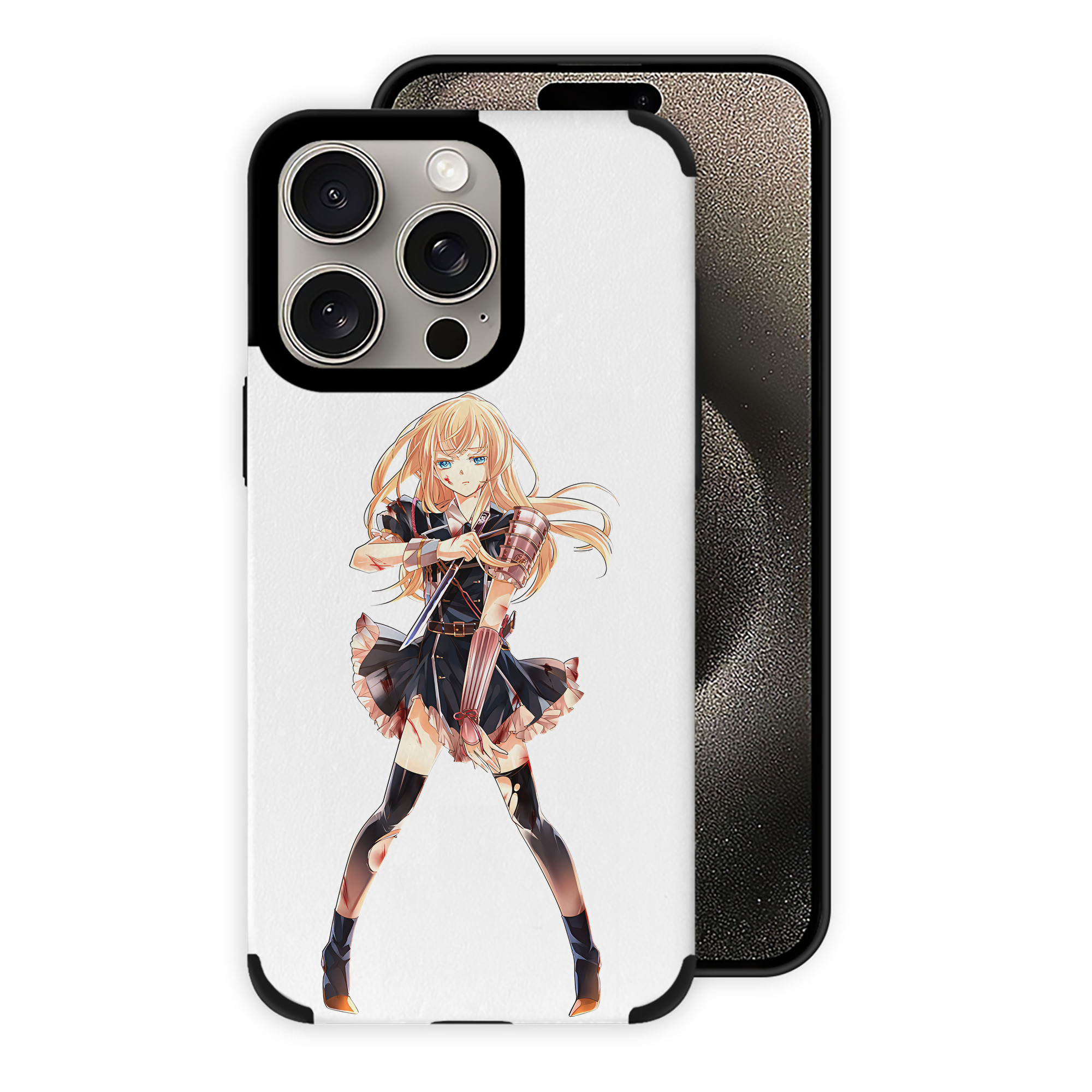 （画像用） 刀剣乱舞 Touken Ranbu 【iPhone15ProMax対応】 PUレザー スマホケース 耐衝撃＆黄変防止