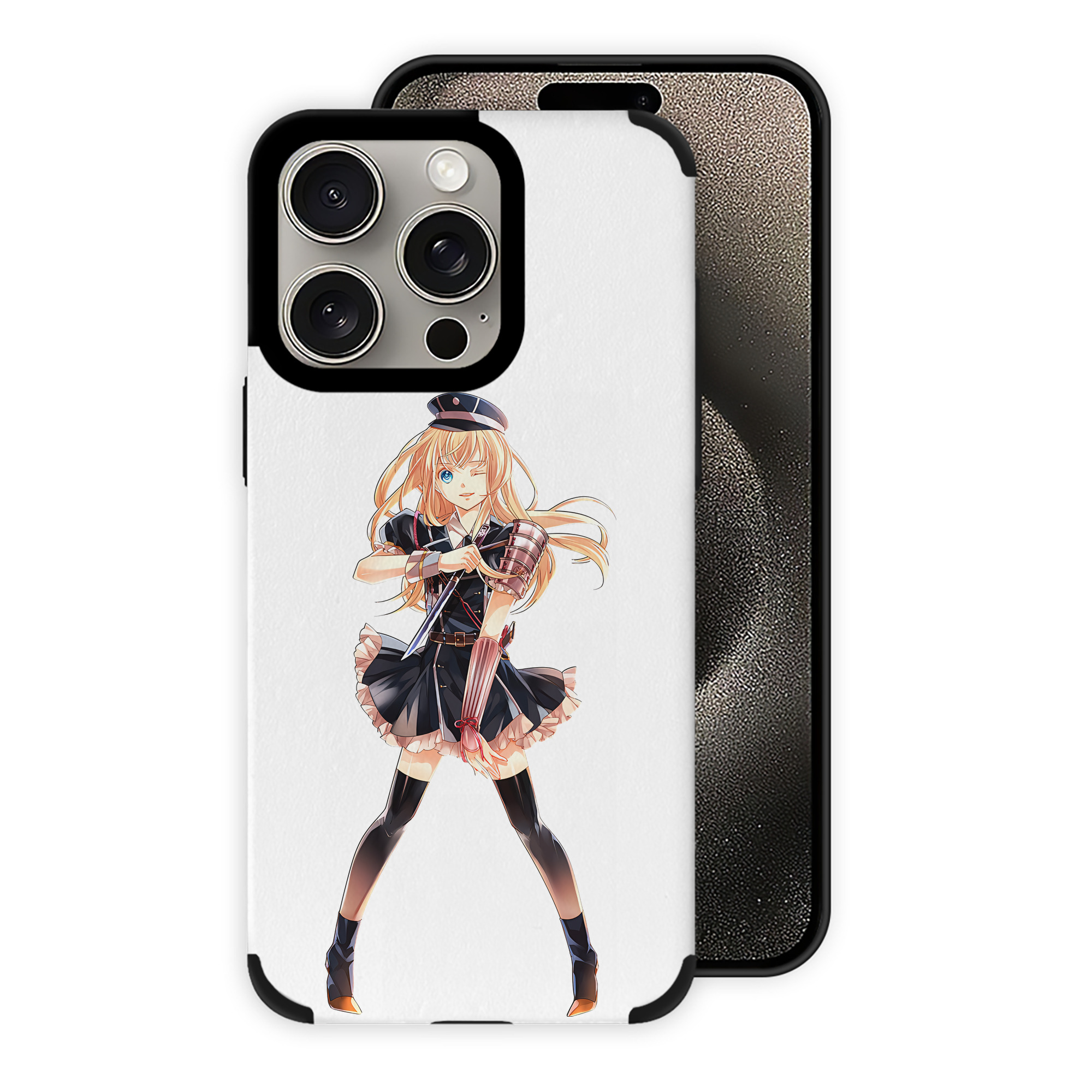 （画像用） 刀剣乱舞 Touken Ranbu 【iPhone15ProMax対応】 PUレザー スマホケース 耐衝撃＆黄変防止