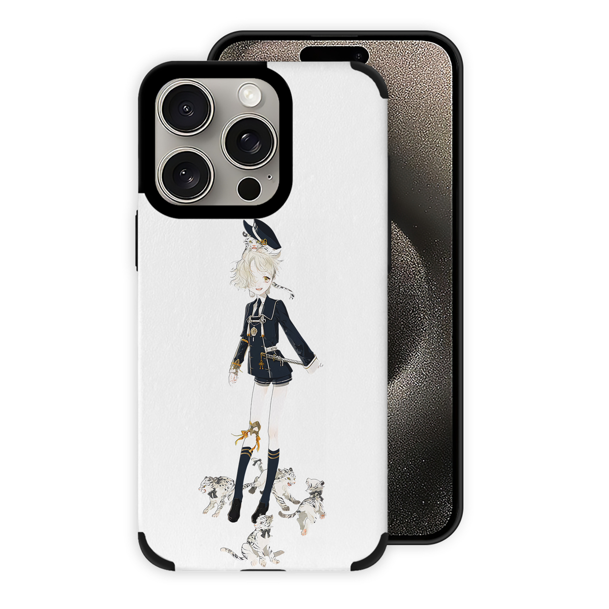 （画像用） 刀剣乱舞 Touken Ranbu 【iPhone15ProMax対応】 PUレザー スマホケース 耐衝撃＆黄変防止