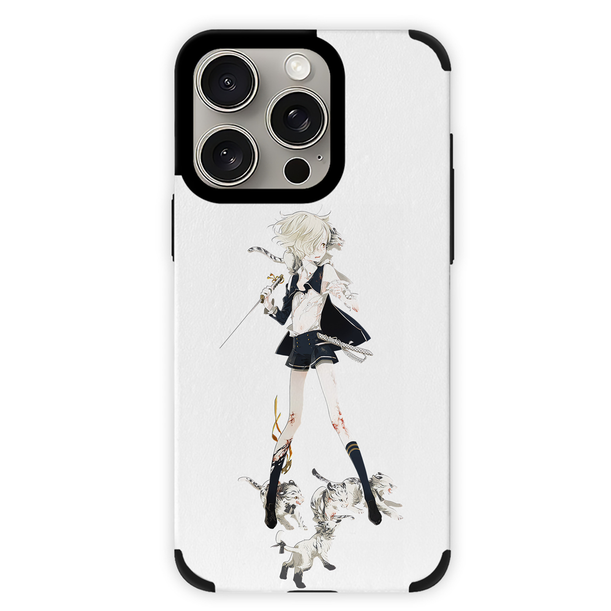 （画像用） 刀剣乱舞 Touken Ranbu 【iPhone15ProMax対応】 PUレザー スマホケース 耐衝撃＆黄変防止