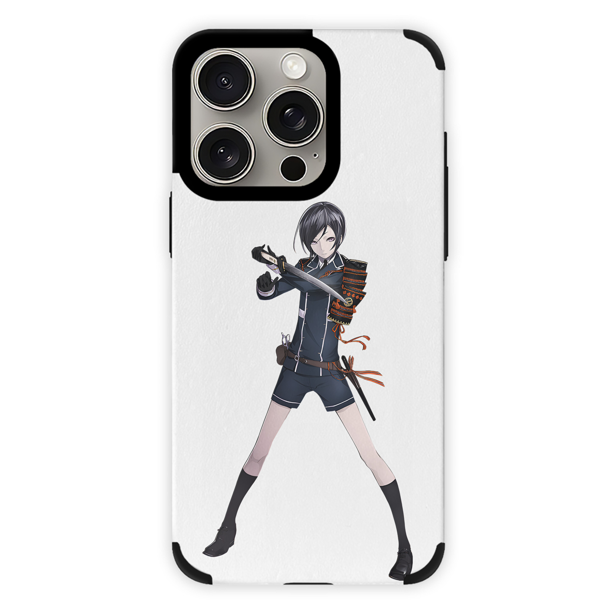 （画像用） 刀剣乱舞 Touken Ranbu 【iPhone15ProMax対応】 PUレザー スマホケース 耐衝撃＆黄変防止