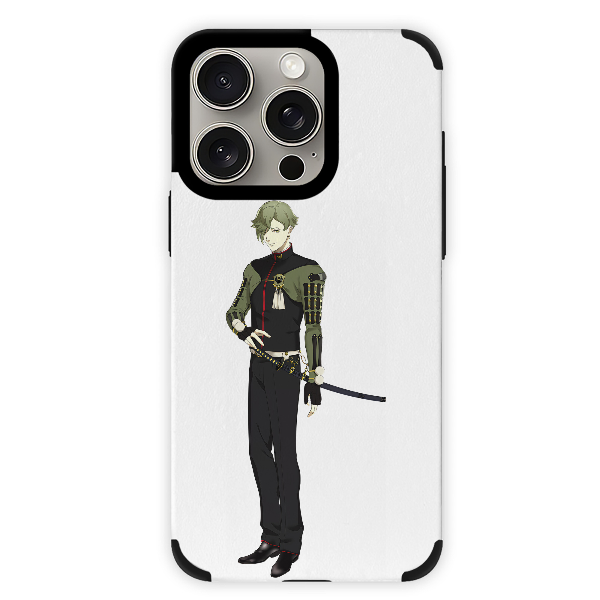 （画像用） 刀剣乱舞 Touken Ranbu 【iPhone15ProMax対応】 PUレザー スマホケース 耐衝撃＆黄変防止