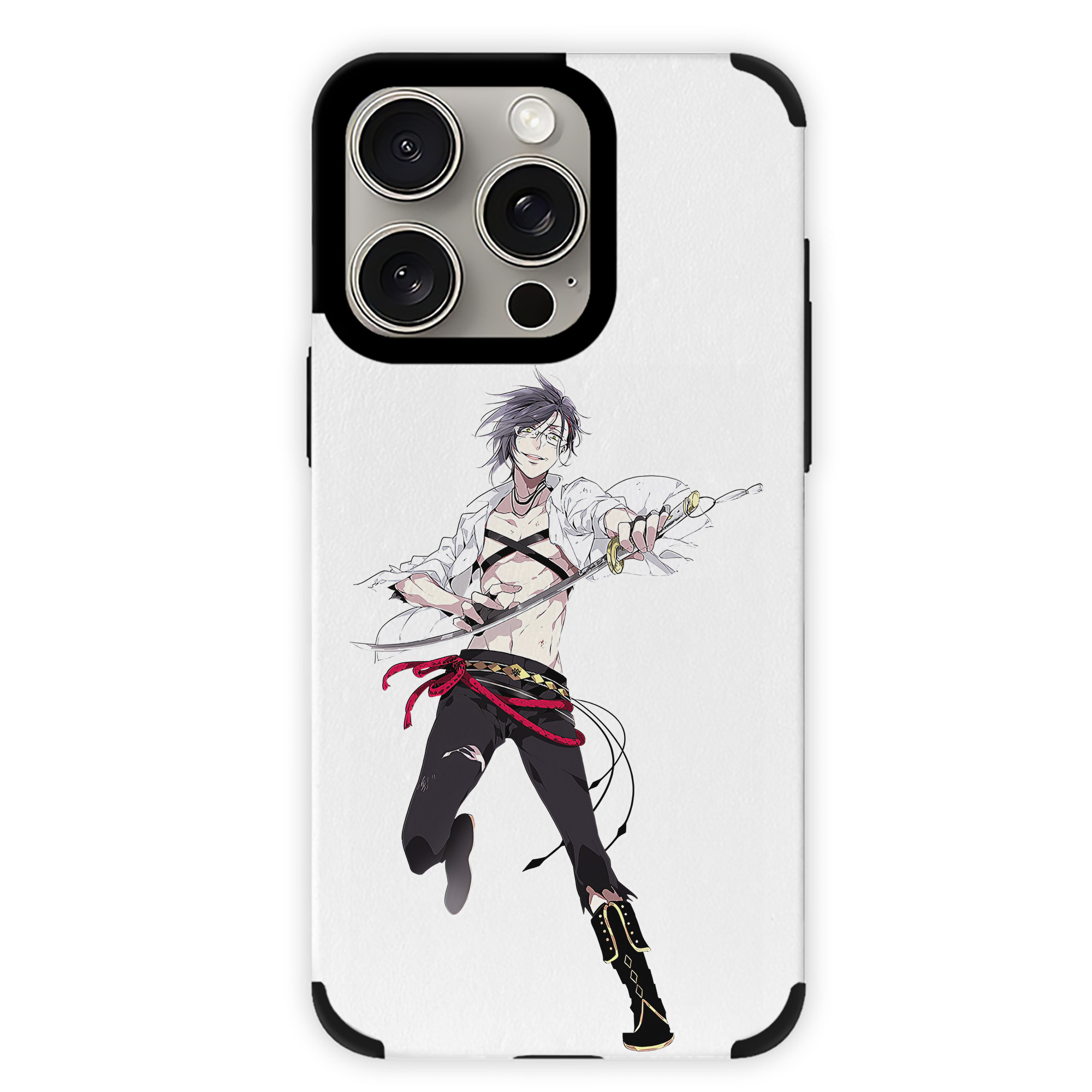 （画像用） 刀剣乱舞 Touken Ranbu 【iPhone15ProMax対応】 PUレザー スマホケース 耐衝撃＆黄変防止