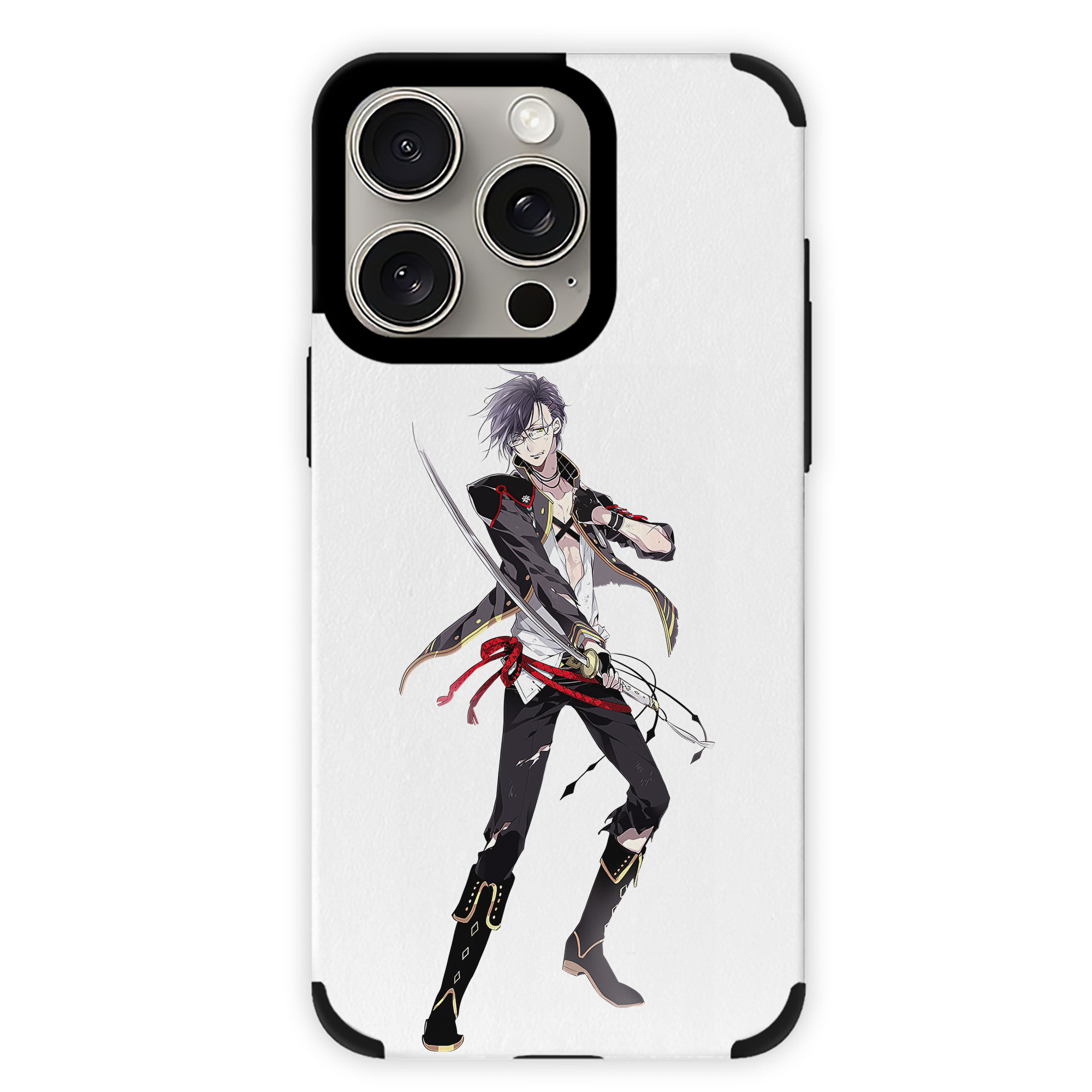 （画像用） 刀剣乱舞 Touken Ranbu 【iPhone15ProMax対応】 PUレザー スマホケース 耐衝撃＆黄変防止