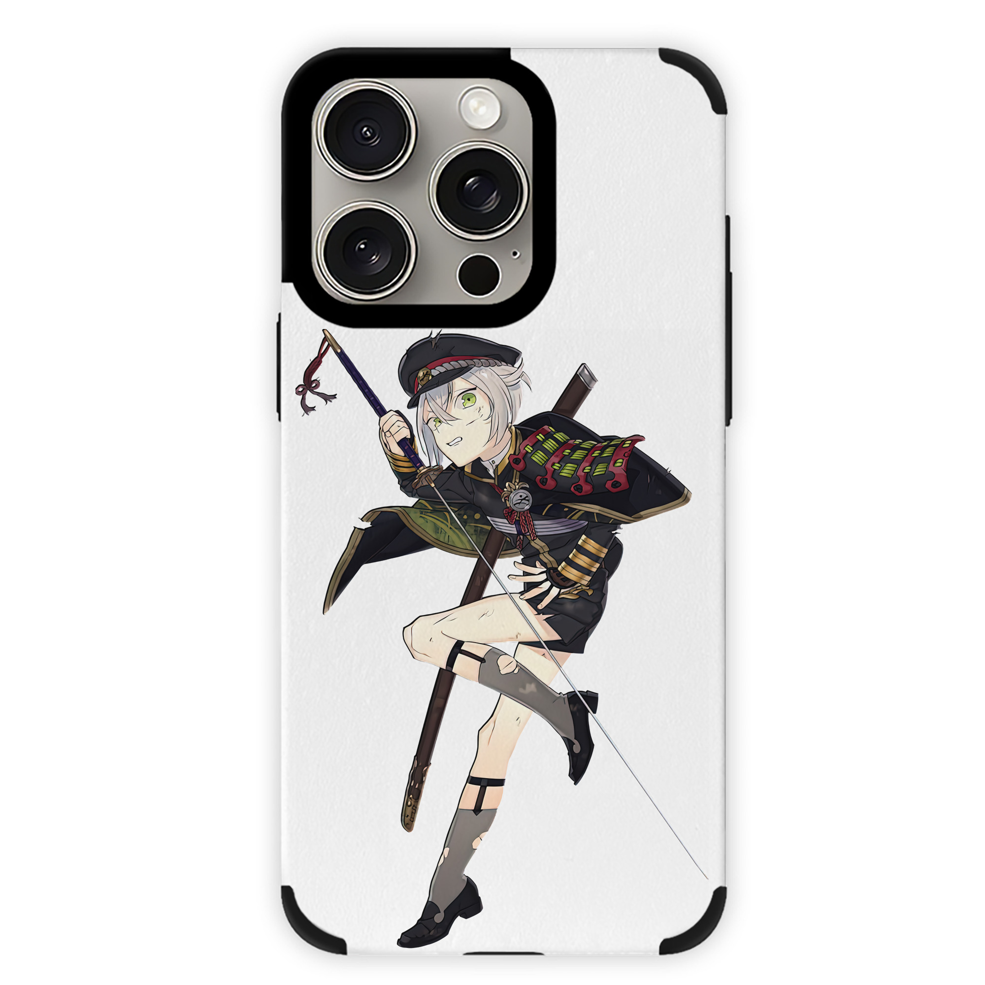 （画像用） 刀剣乱舞 Touken Ranbu 【iPhone15ProMax対応】 PUレザー スマホケース 耐衝撃＆黄変防止