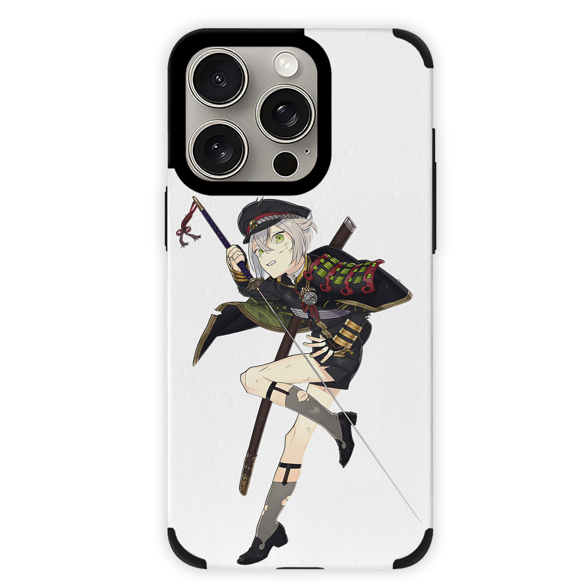 （画像用） 刀剣乱舞 Touken Ranbu 【iPhone15ProMax対応】 PUレザー スマホケース 耐衝撃＆黄変防止