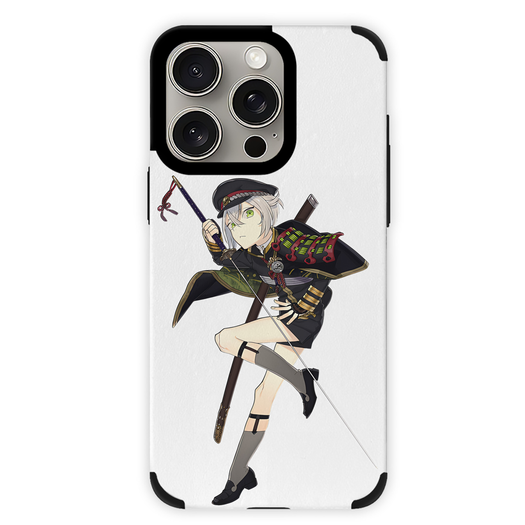（画像用） 刀剣乱舞 Touken Ranbu 【iPhone15ProMax対応】 PUレザー スマホケース 耐衝撃＆黄変防止