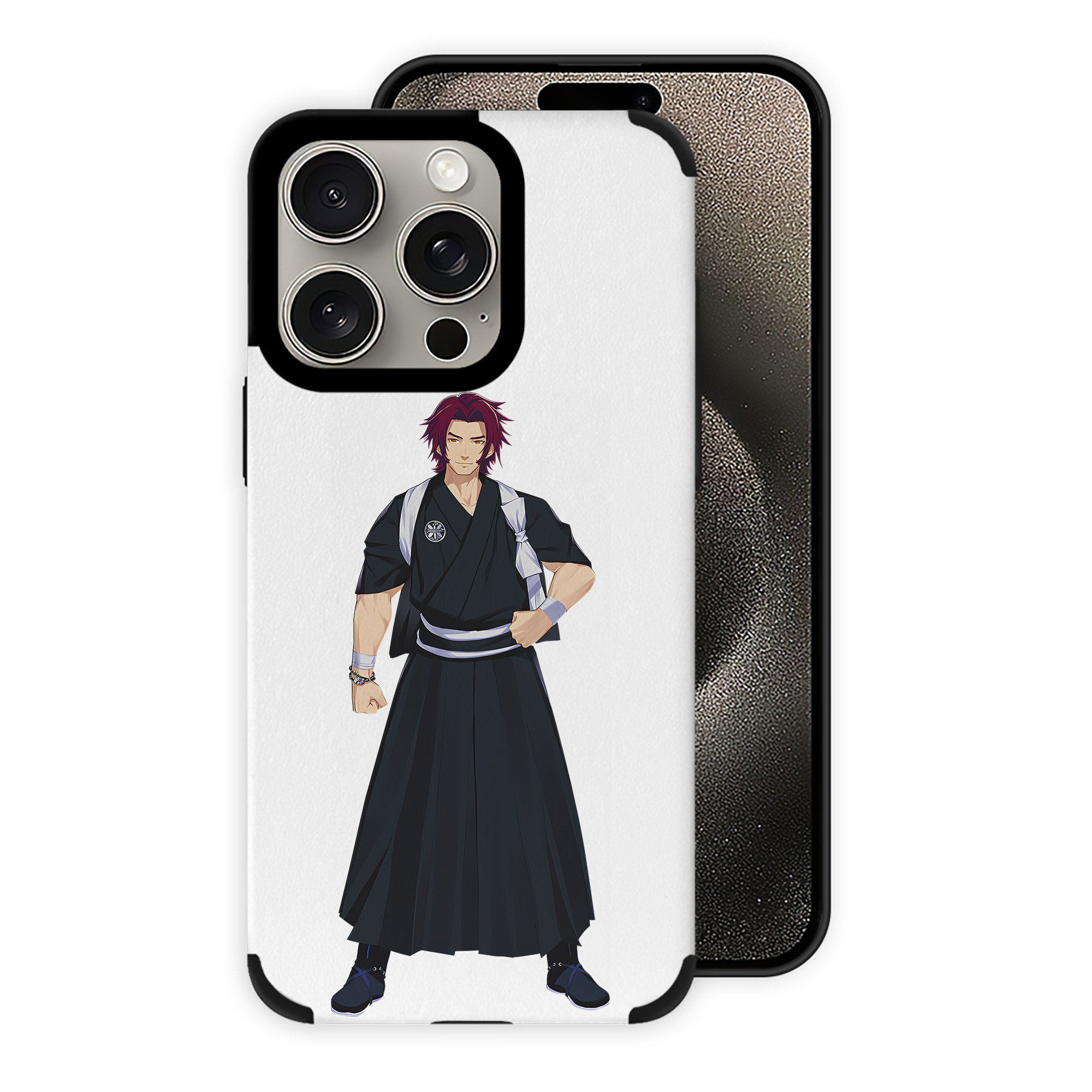 （画像用） 刀剣乱舞 Touken Ranbu 【iPhone15ProMax対応】 PUレザー スマホケース 耐衝撃＆黄変防止