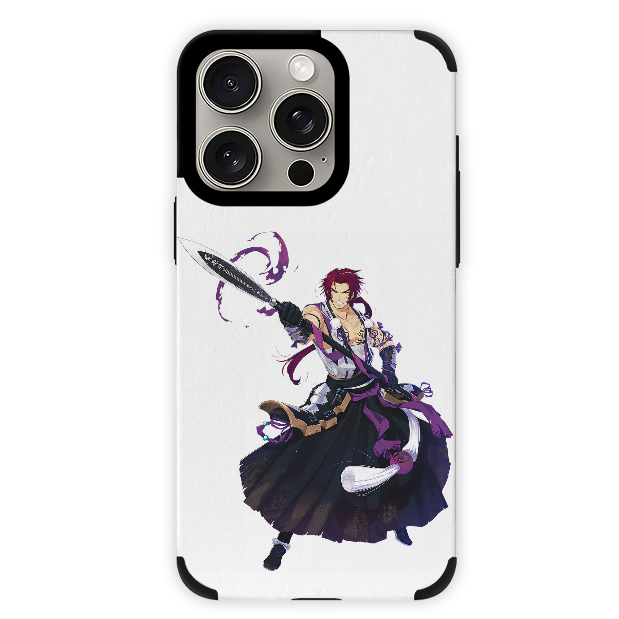 （画像用） 刀剣乱舞 Touken Ranbu 【iPhone15ProMax対応】 PUレザー スマホケース 耐衝撃＆黄変防止