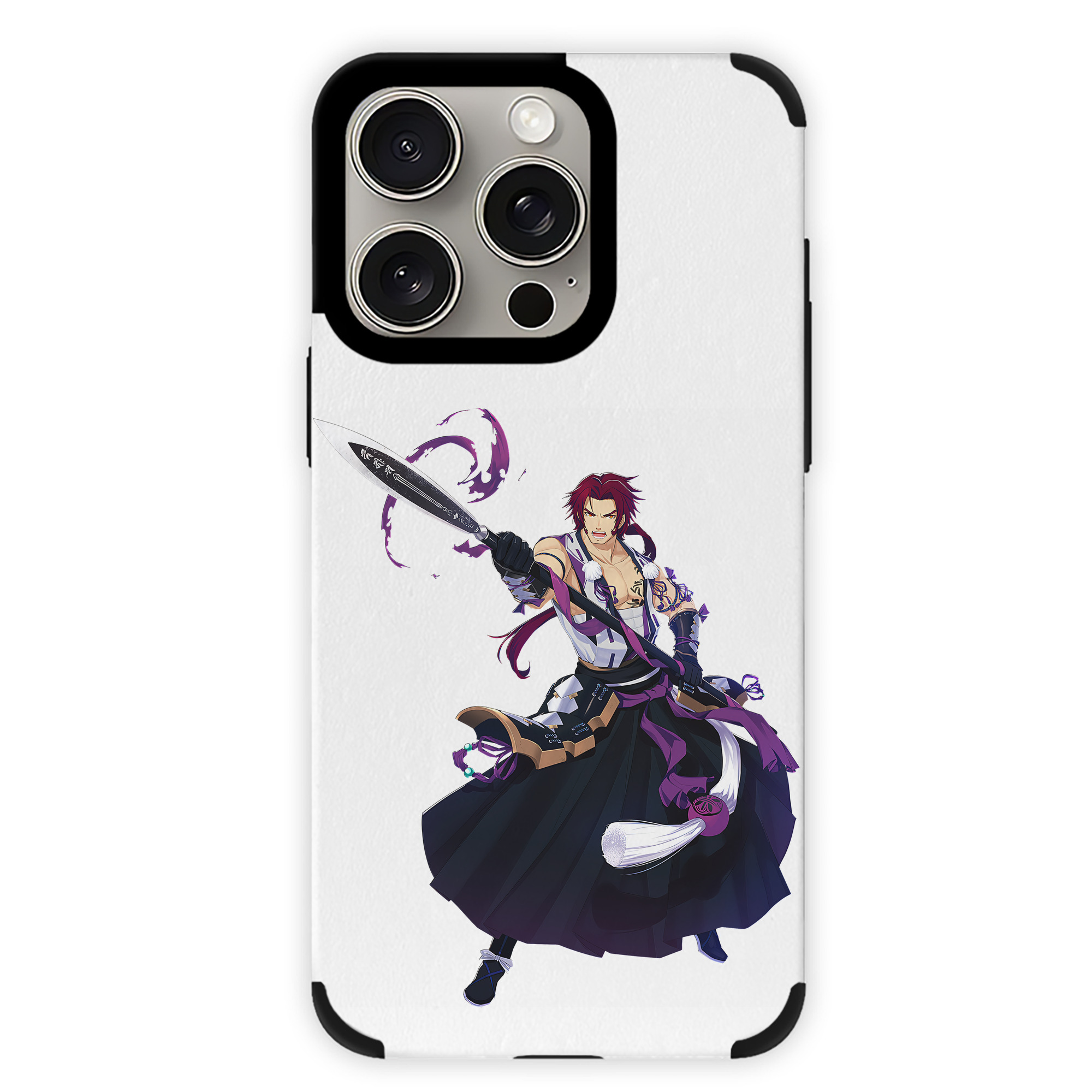 （画像用） 刀剣乱舞 Touken Ranbu 【iPhone15ProMax対応】 PUレザー スマホケース 耐衝撃＆黄変防止