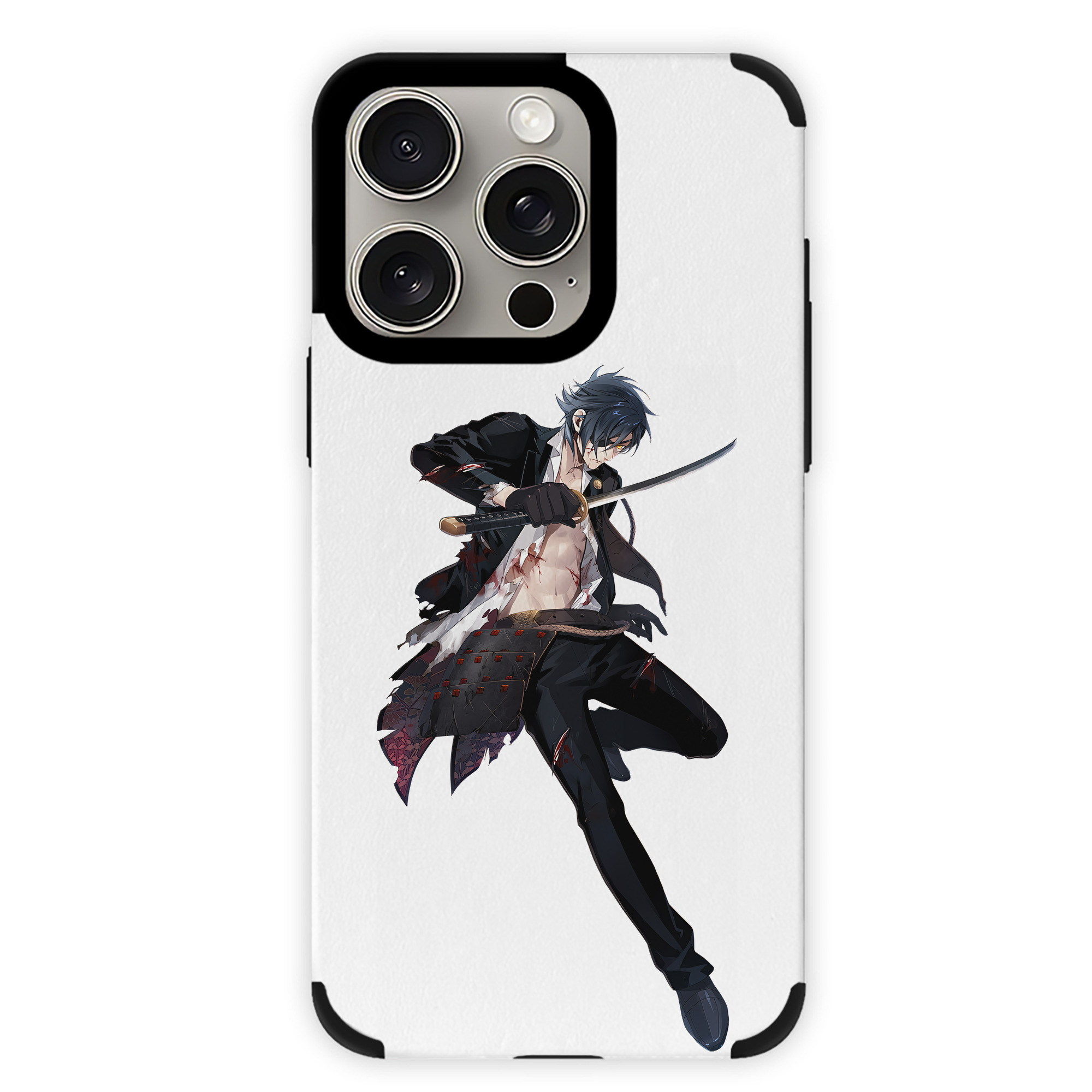 （画像用） 刀剣乱舞 Touken Ranbu 【iPhone15ProMax対応】 PUレザー スマホケース 耐衝撃＆黄変防止