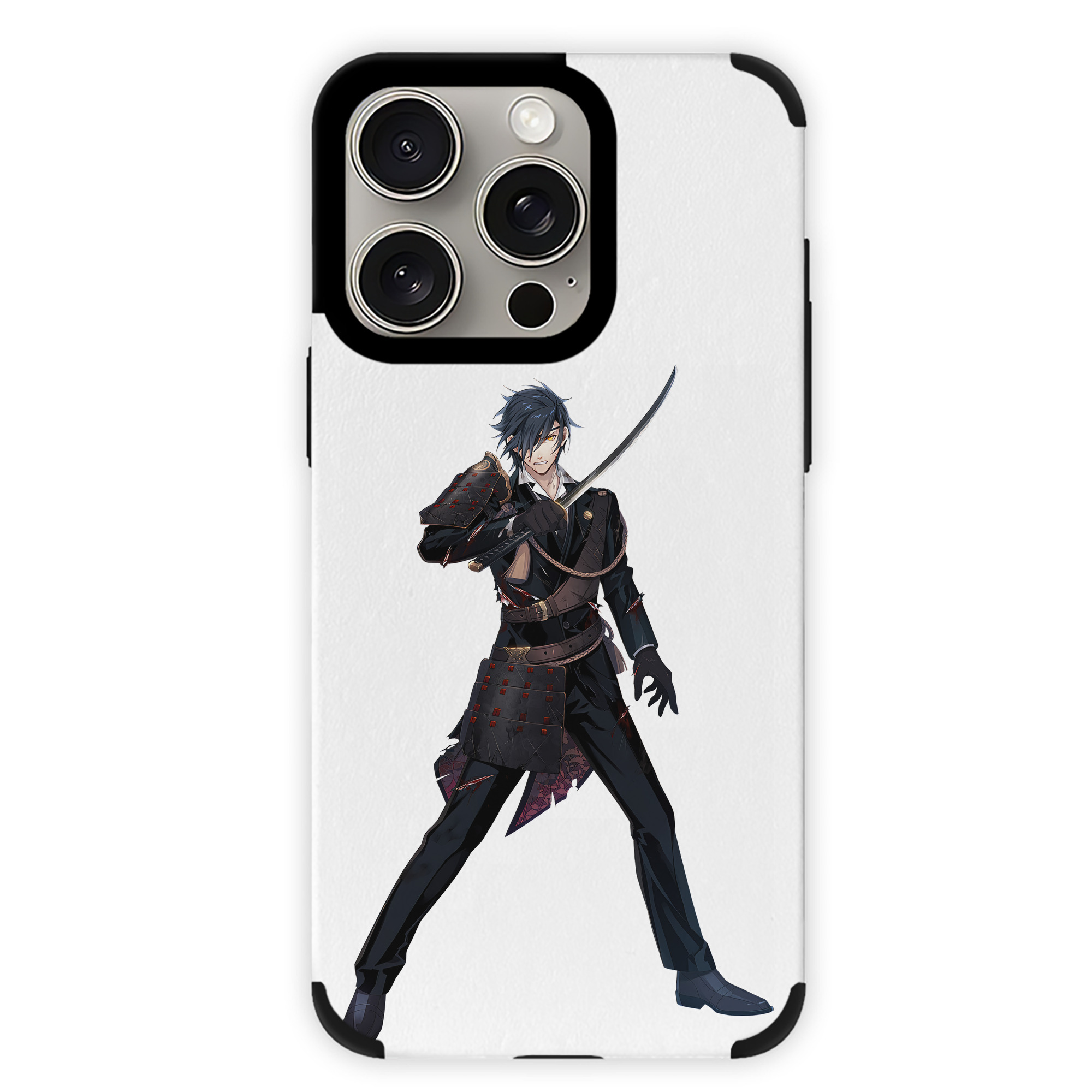 （画像用） 刀剣乱舞 Touken Ranbu 【iPhone15ProMax対応】 PUレザー スマホケース 耐衝撃＆黄変防止