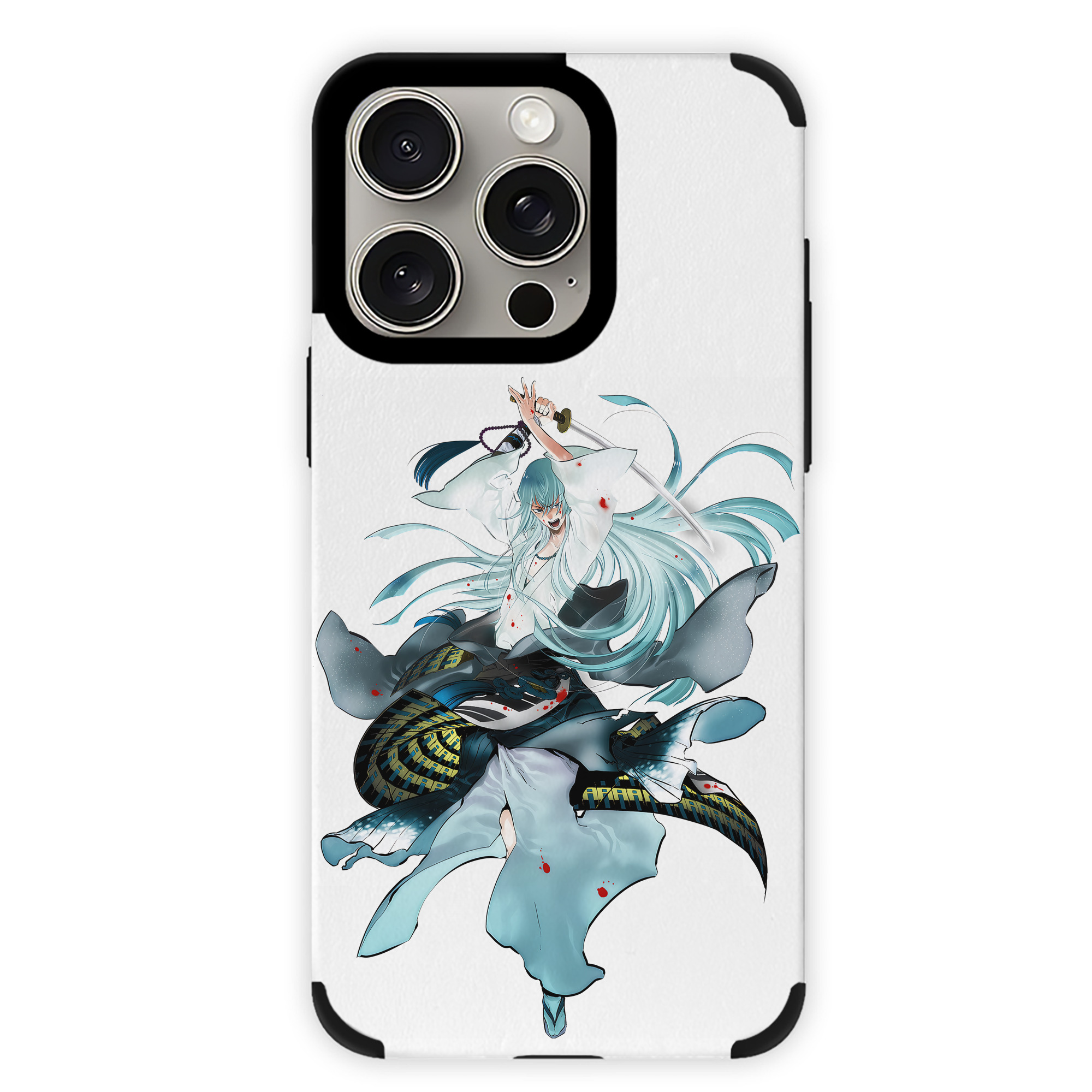 （画像用） 刀剣乱舞 Touken Ranbu 【iPhone15ProMax対応】 PUレザー スマホケース 耐衝撃＆黄変防止