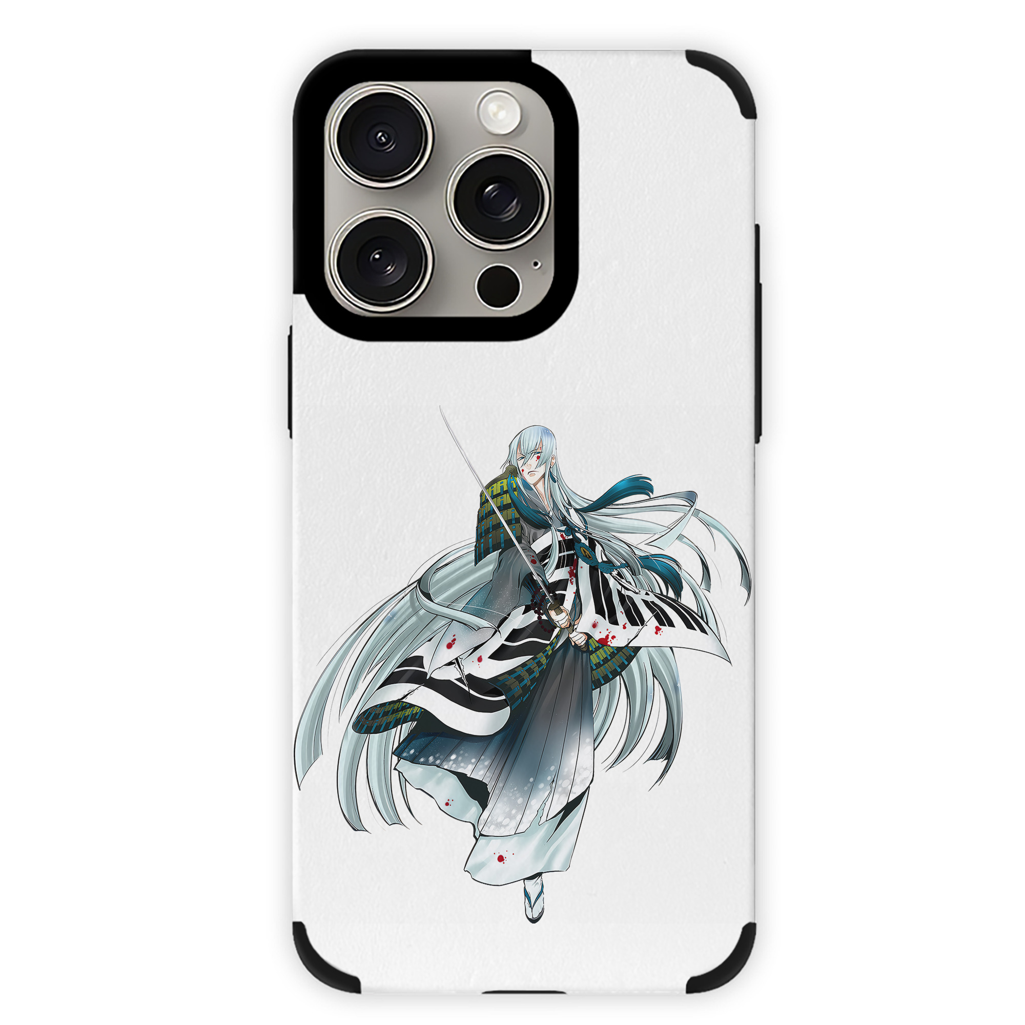 （画像用） 刀剣乱舞 Touken Ranbu 【iPhone15ProMax対応】 PUレザー スマホケース 耐衝撃＆黄変防止