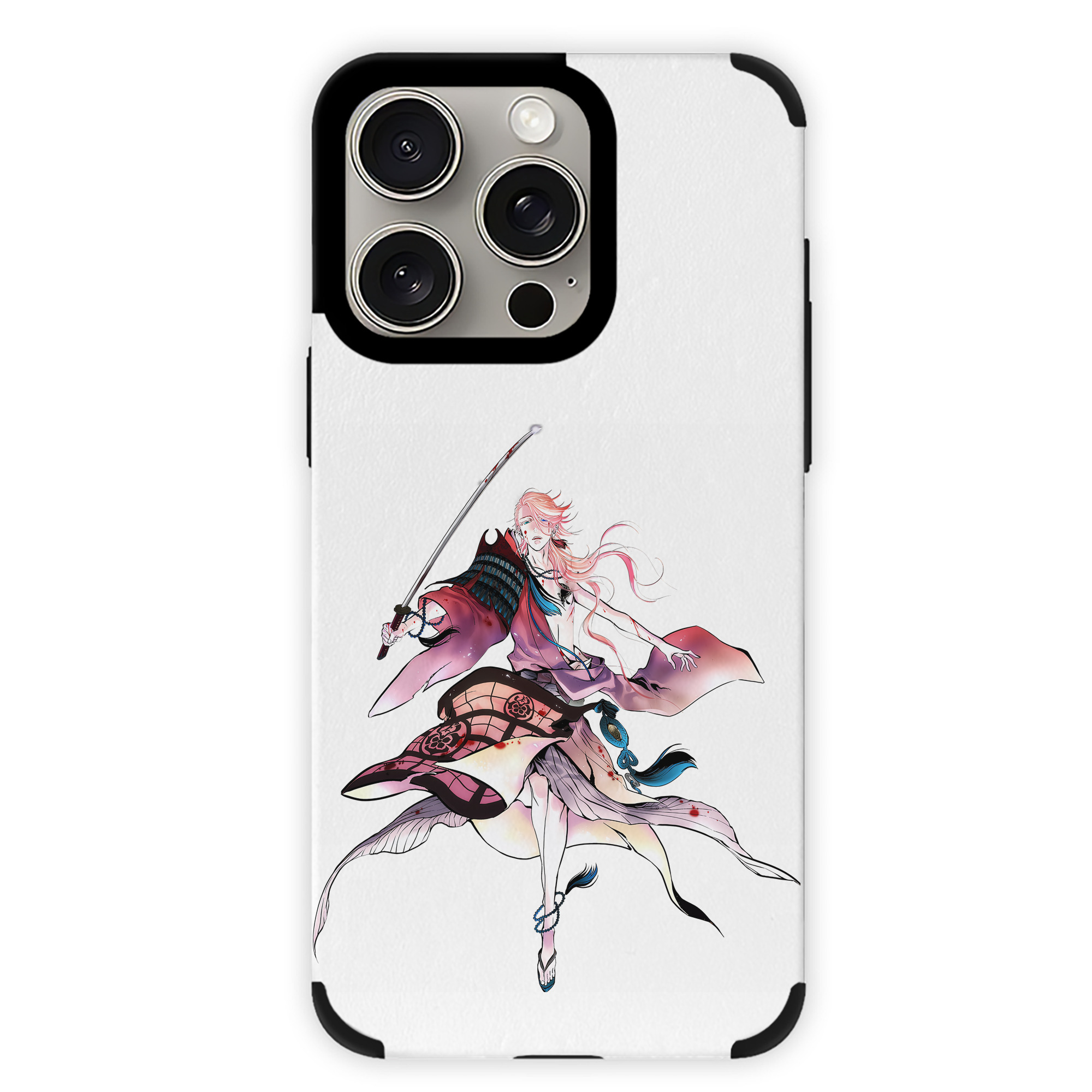 （画像用） 刀剣乱舞 Touken Ranbu 【iPhone15ProMax対応】 PUレザー スマホケース 耐衝撃＆黄変防止