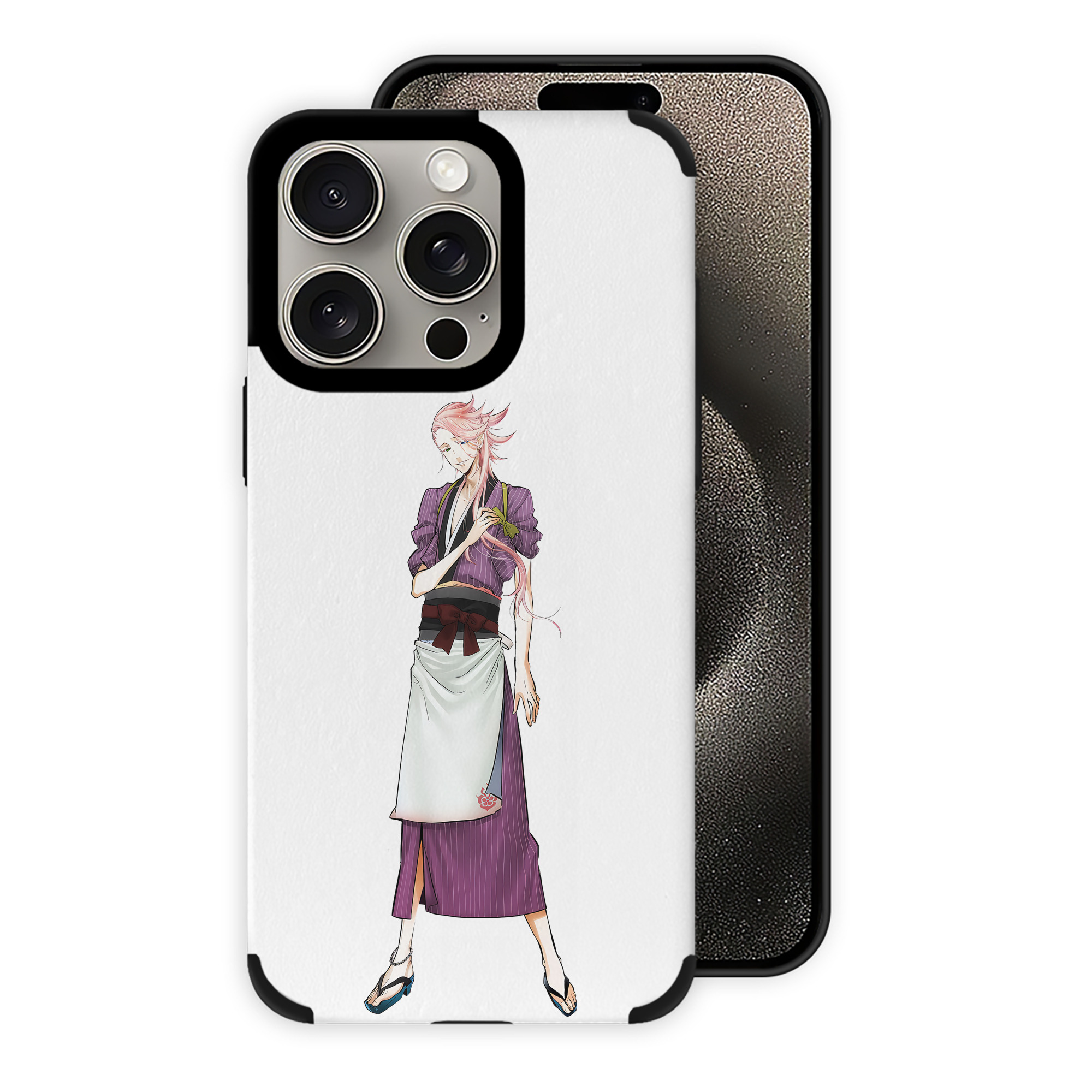 （画像用） 刀剣乱舞 Touken Ranbu 【iPhone15ProMax対応】 PUレザー スマホケース 耐衝撃＆黄変防止