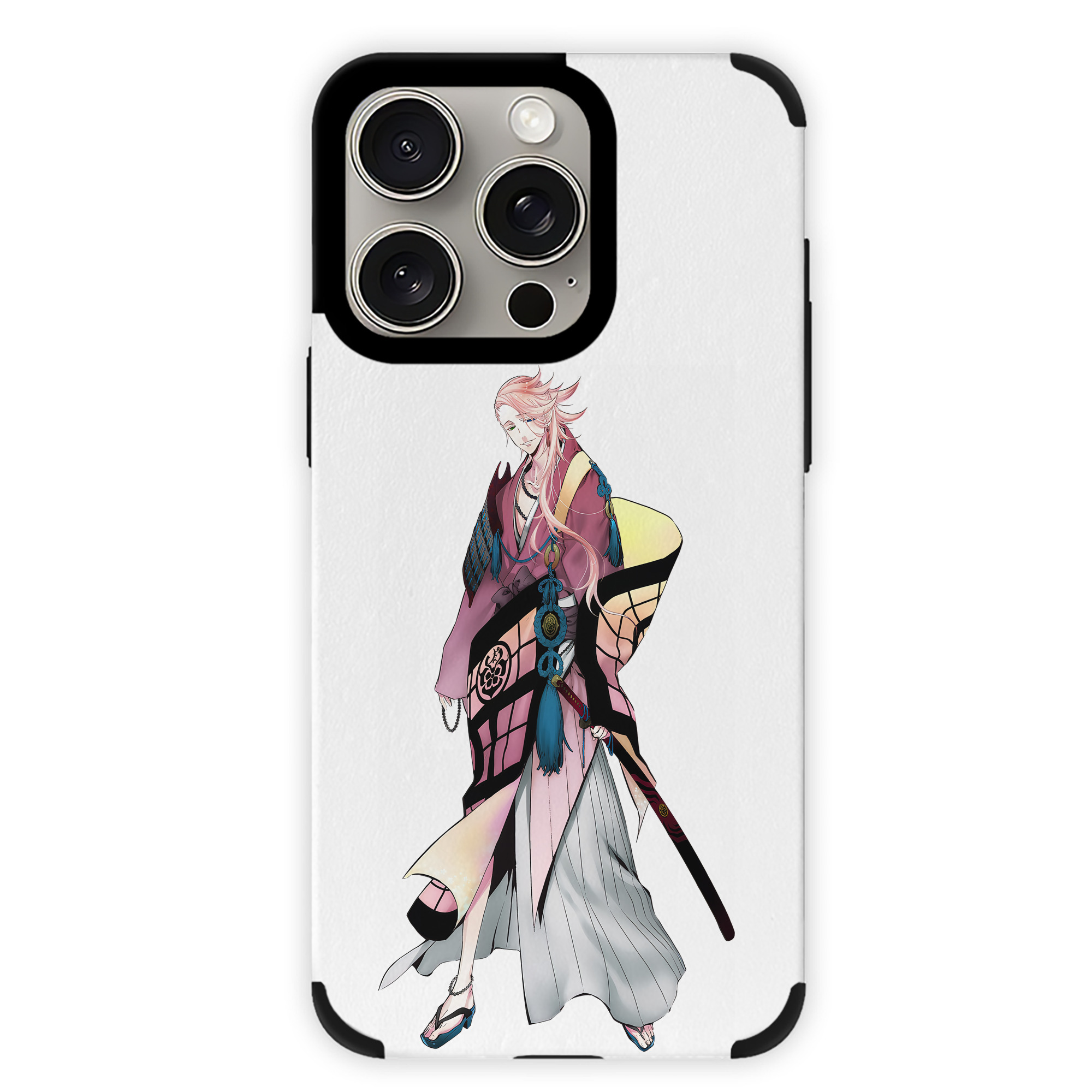 （画像用） 刀剣乱舞 Touken Ranbu 【iPhone15ProMax対応】 PUレザー スマホケース 耐衝撃＆黄変防止