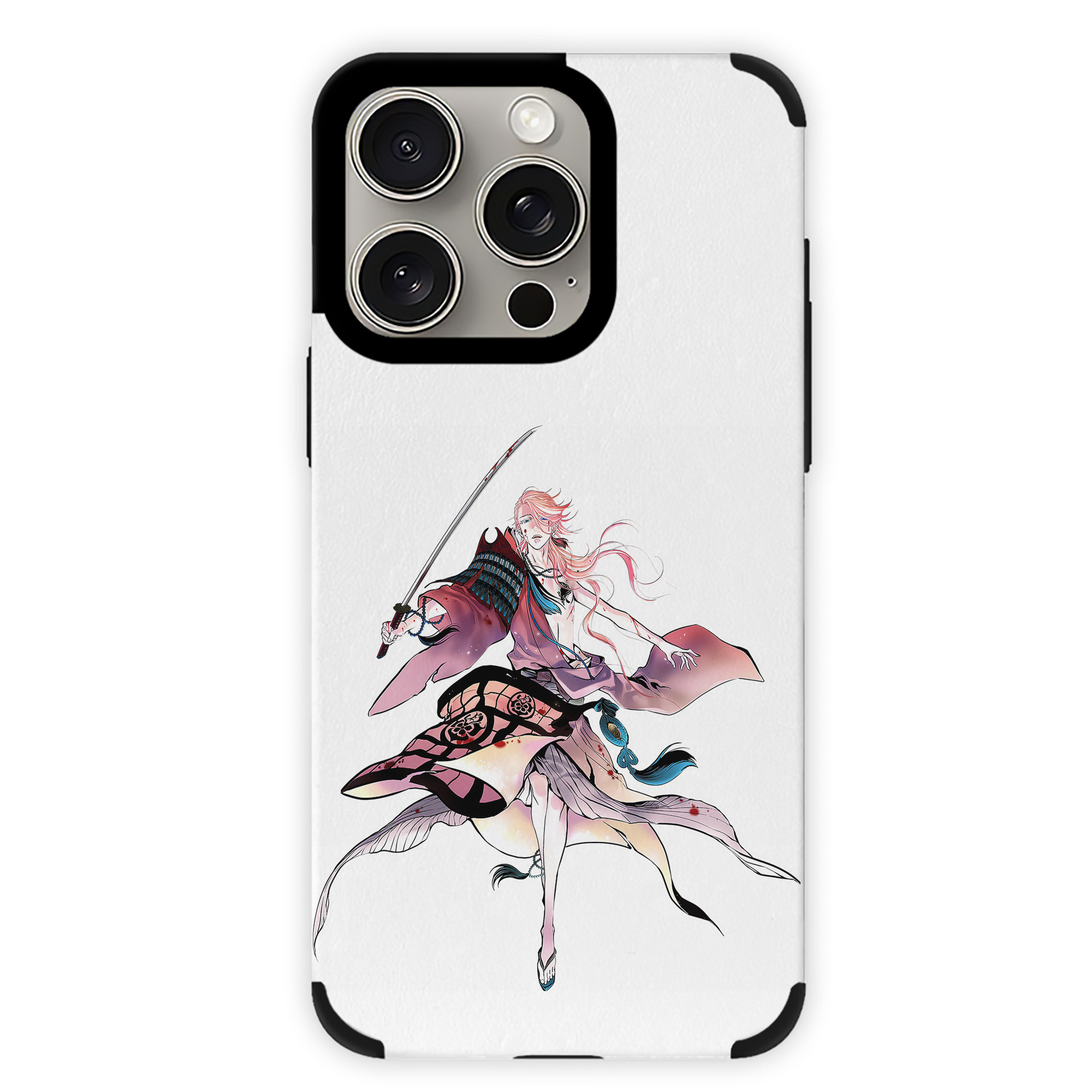 （画像用） 刀剣乱舞 Touken Ranbu 【iPhone15ProMax対応】 PUレザー スマホケース 耐衝撃＆黄変防止
