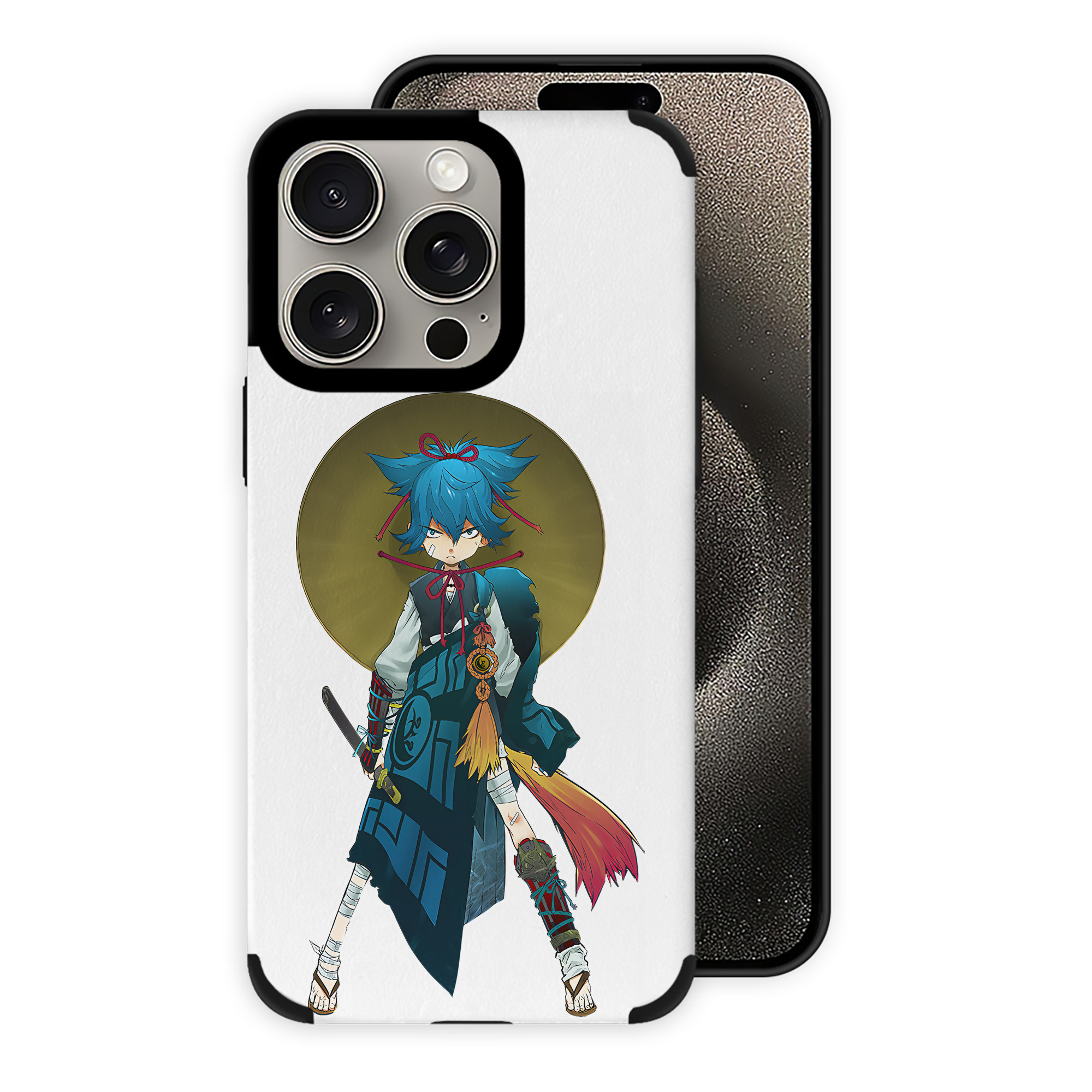（画像用） 刀剣乱舞 Touken Ranbu 【iPhone15ProMax対応】 PUレザー スマホケース 耐衝撃＆黄変防止