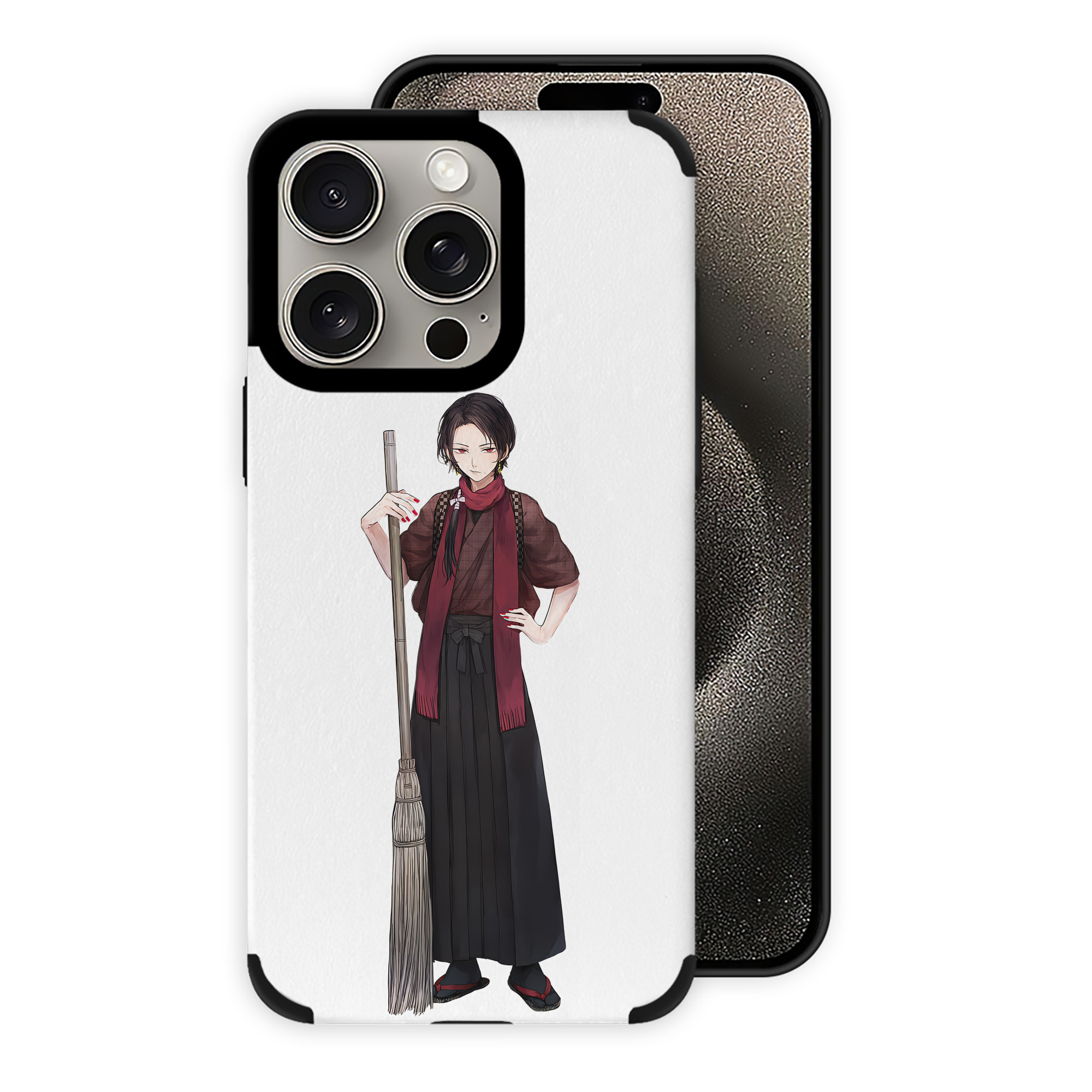 （画像用） 刀剣乱舞 Touken Ranbu 【iPhone15ProMax対応】 PUレザー スマホケース 耐衝撃＆黄変防止