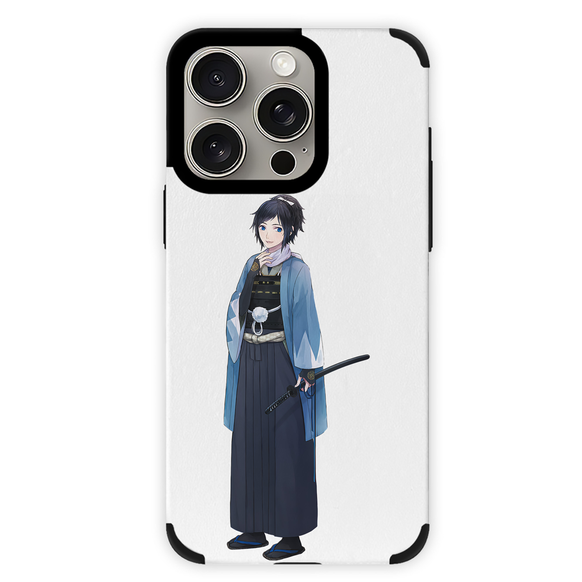 （画像用） 刀剣乱舞 Touken Ranbu 【iPhone15ProMax対応】 PUレザー スマホケース 耐衝撃＆黄変防止
