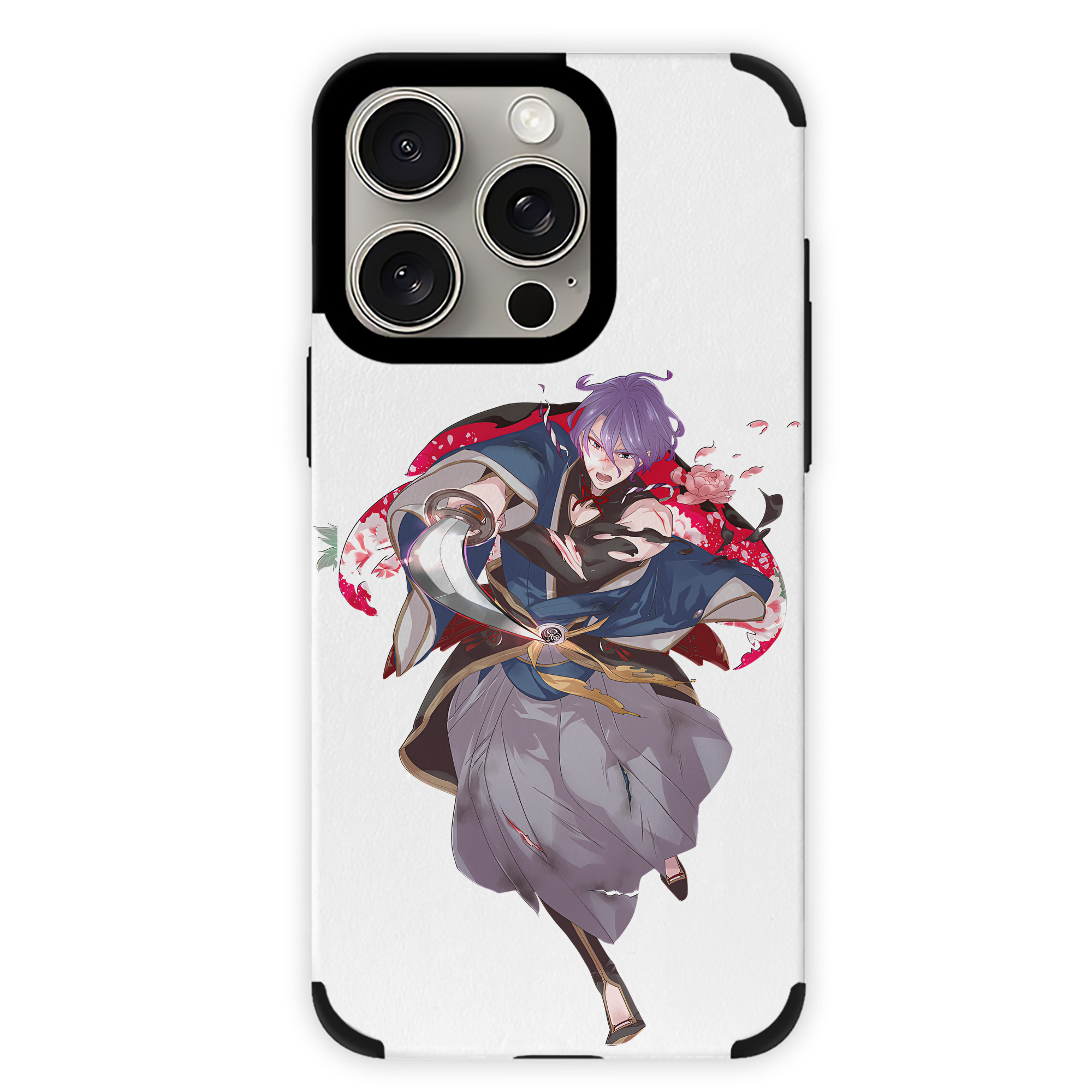 （画像用） 刀剣乱舞 Touken Ranbu 【iPhone15ProMax対応】 PUレザー スマホケース 耐衝撃＆黄変防止