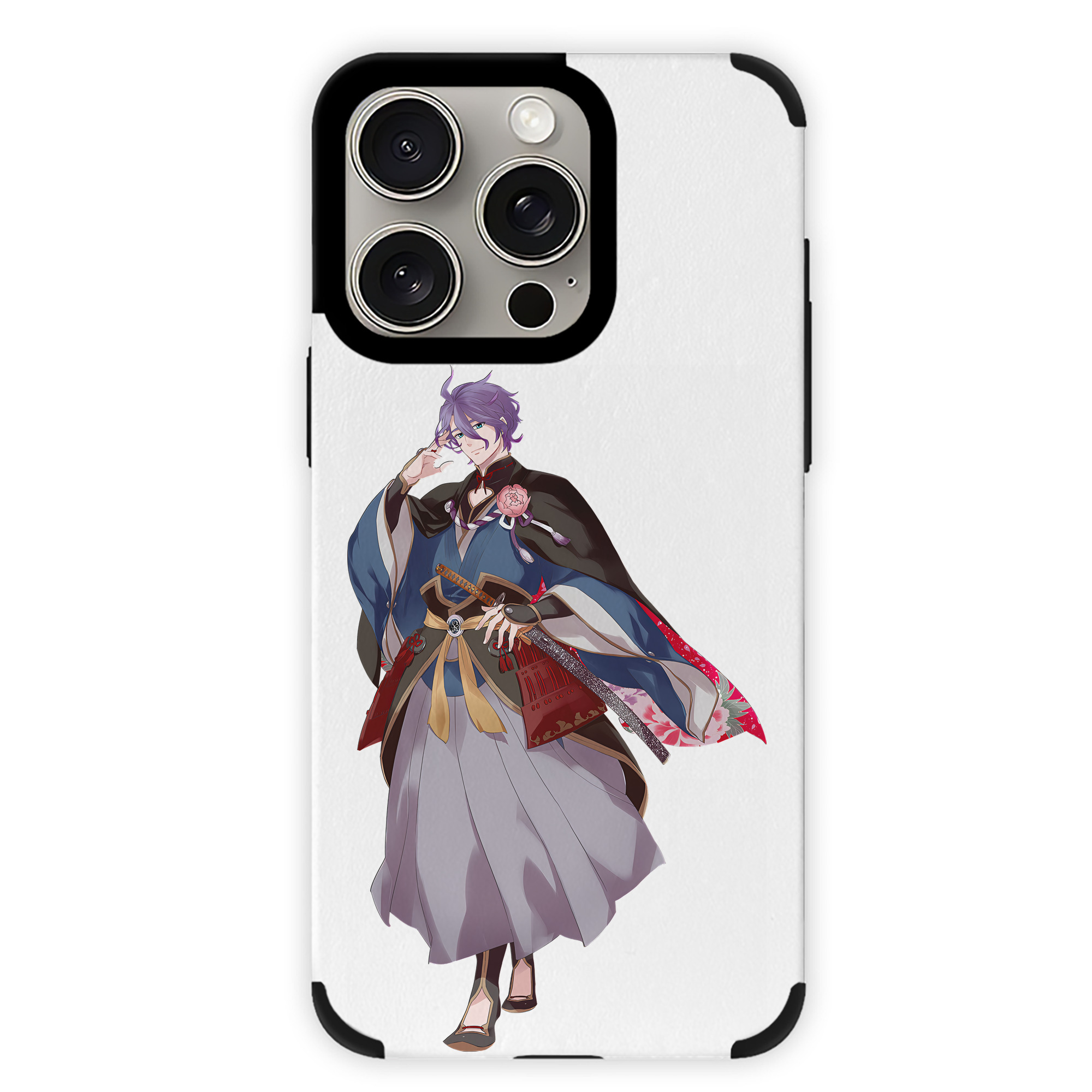 （画像用） 刀剣乱舞 Touken Ranbu 【iPhone15ProMax対応】 PUレザー スマホケース 耐衝撃＆黄変防止
