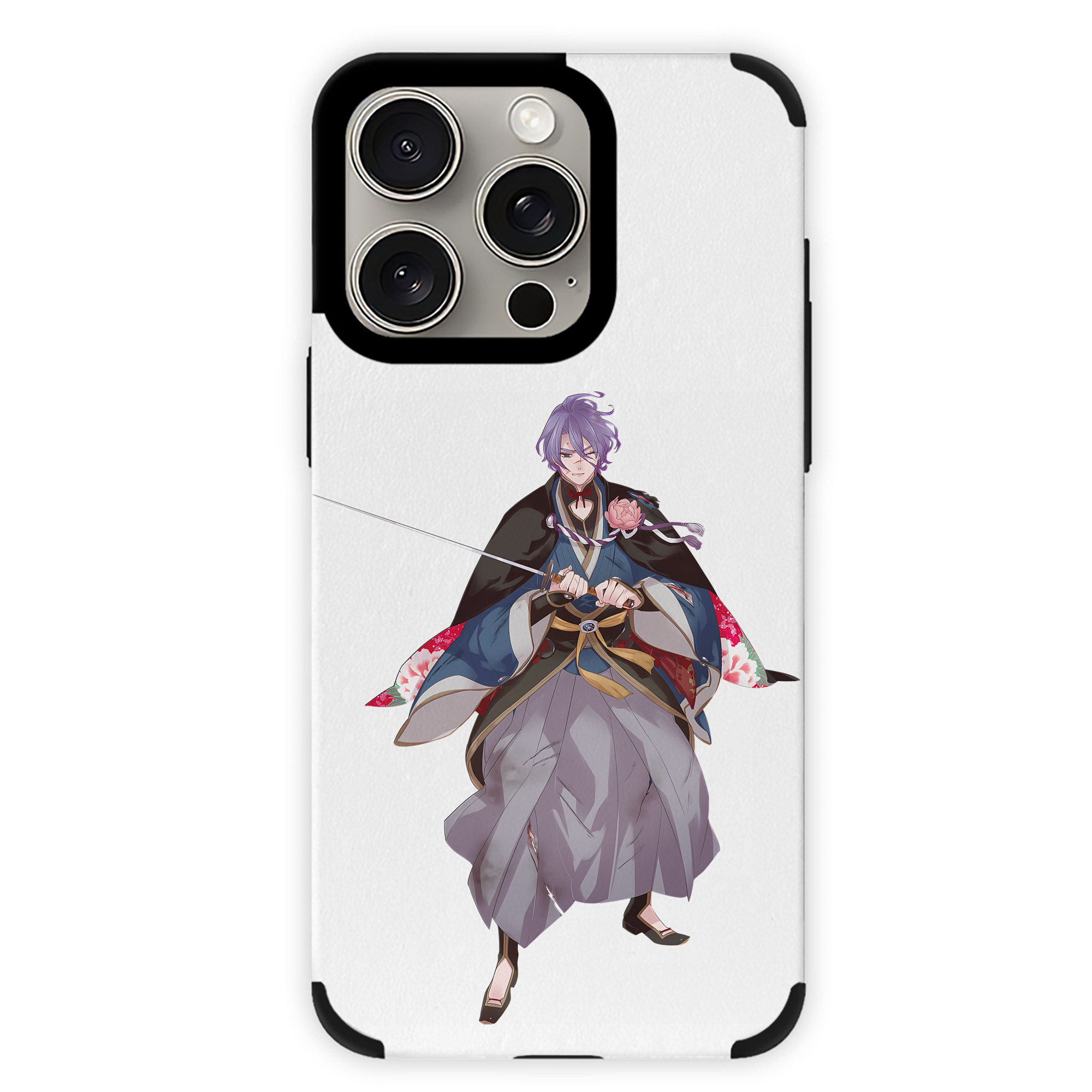 （画像用） 刀剣乱舞 Touken Ranbu 【iPhone15ProMax対応】 PUレザー スマホケース 耐衝撃＆黄変防止