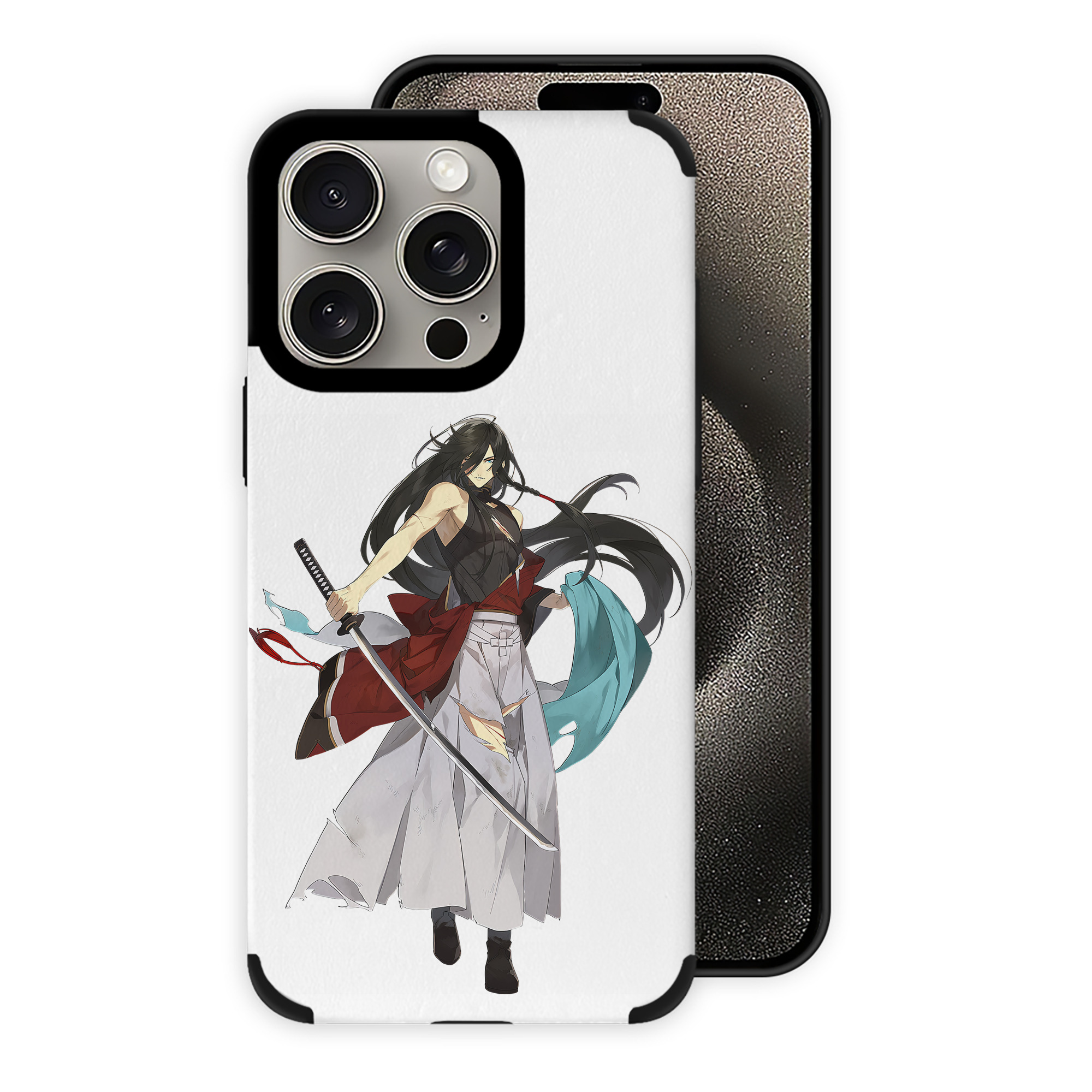 （画像用） 刀剣乱舞 Touken Ranbu 【iPhone15ProMax対応】 PUレザー スマホケース 耐衝撃＆黄変防止