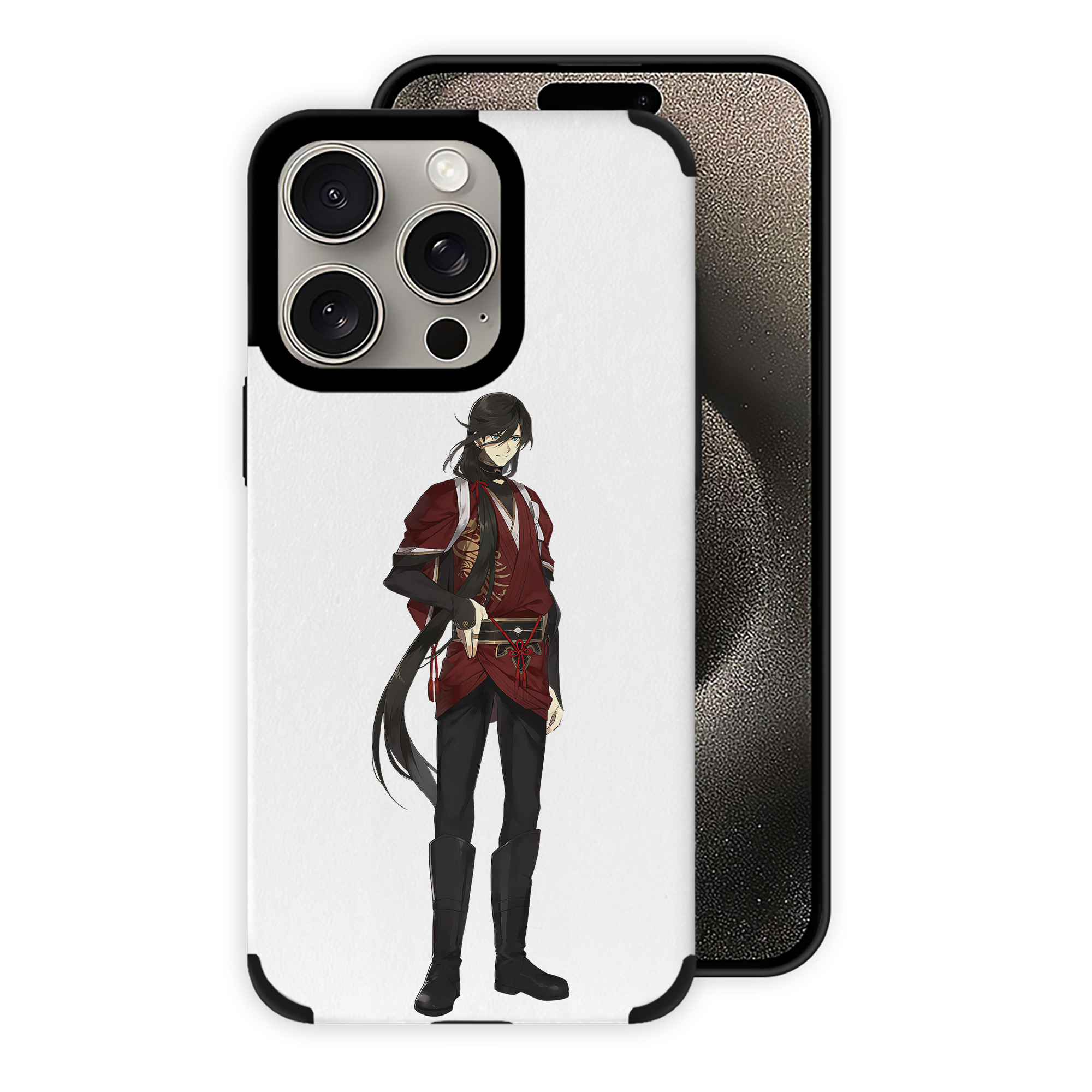 （画像用） 刀剣乱舞 Touken Ranbu 【iPhone15ProMax対応】 PUレザー スマホケース 耐衝撃＆黄変防止