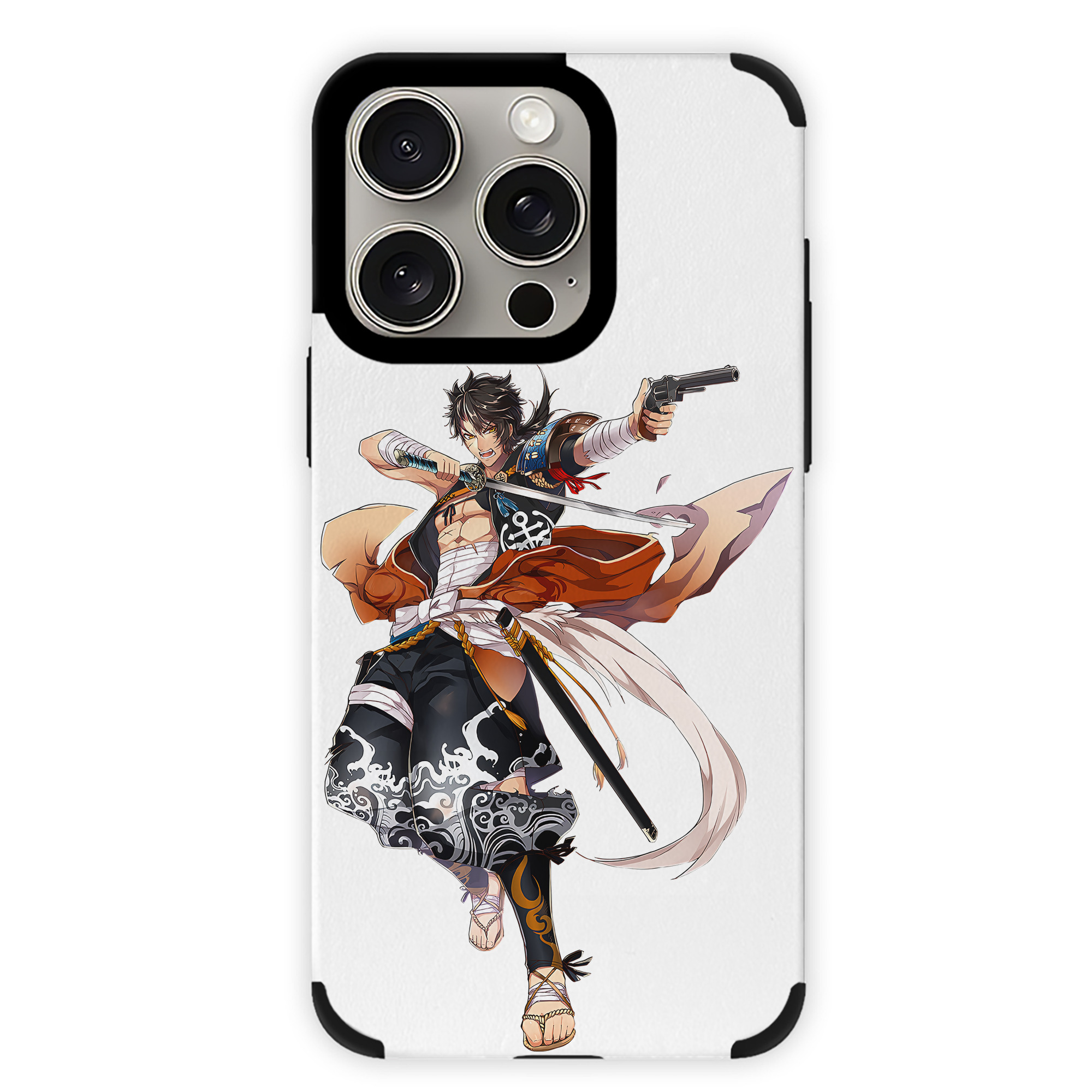 （画像用） 刀剣乱舞 Touken Ranbu 【iPhone15ProMax対応】 PUレザー スマホケース 耐衝撃＆黄変防止