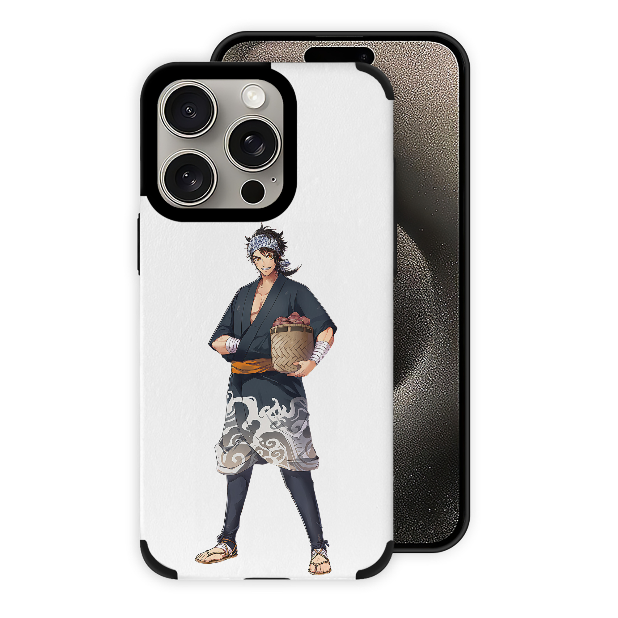 刀剣乱舞 Touken Ranbu 【iPhone15ProMax対応】 PUレザー スマホケース 耐衝撃＆黄変防止