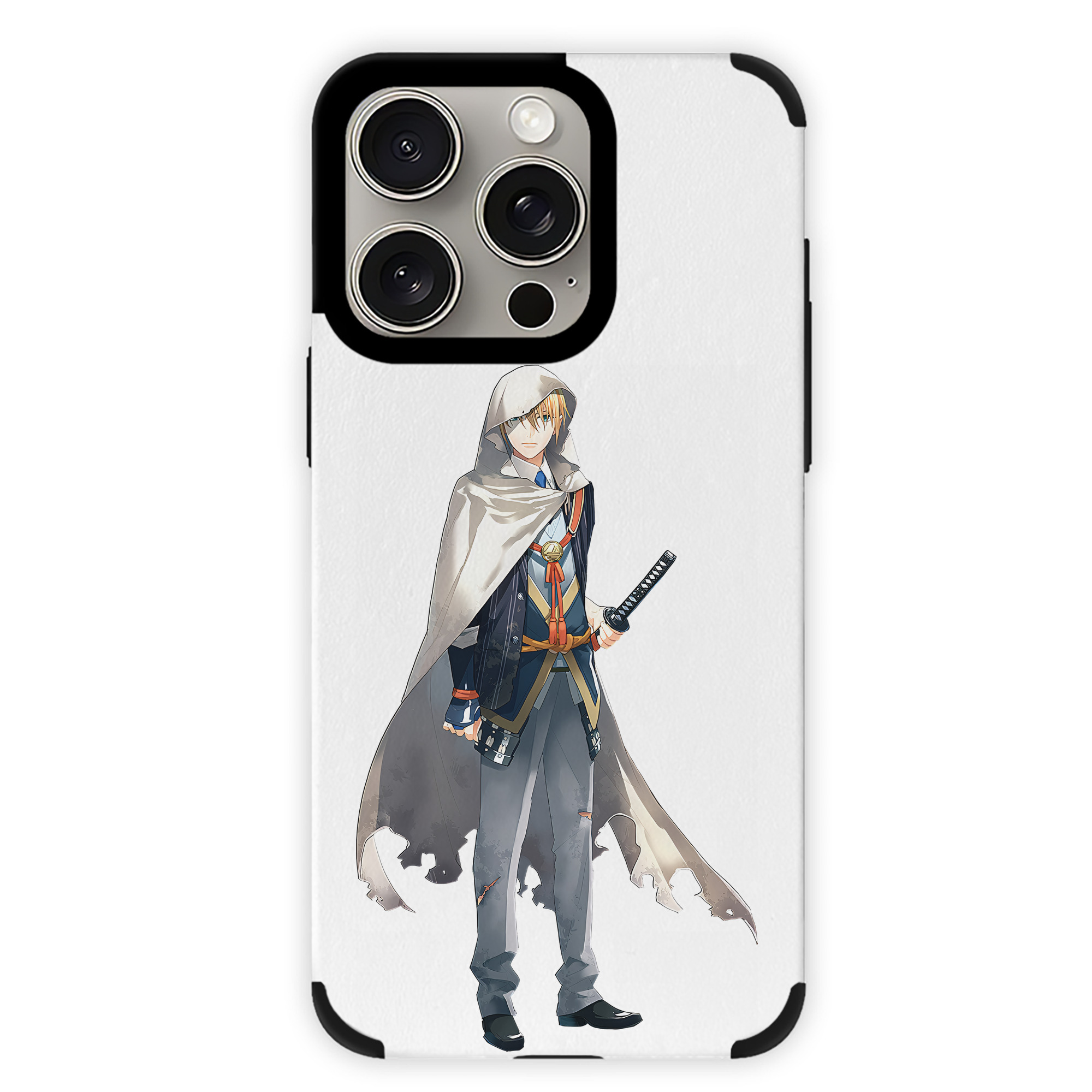 （画像用） 刀剣乱舞 Touken Ranbu 【iPhone15ProMax対応】 PUレザー スマホケース 耐衝撃＆黄変防止