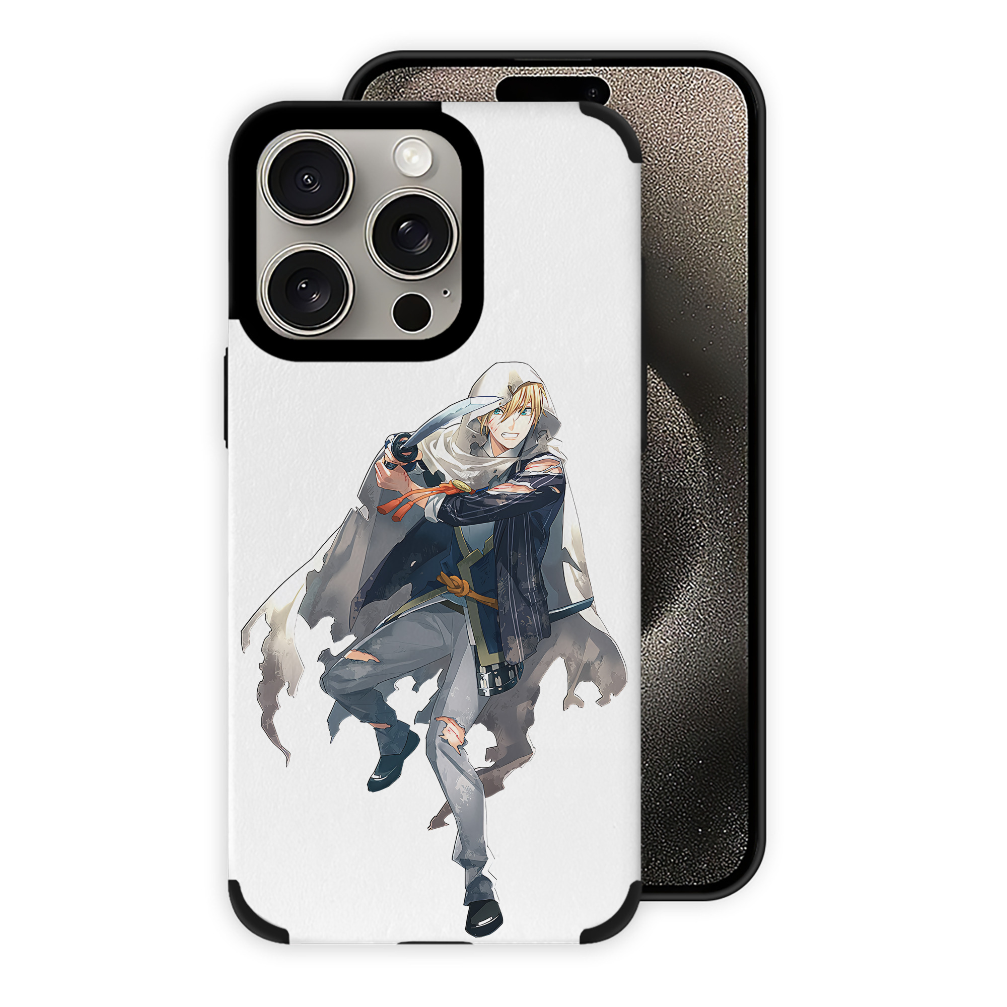 （画像用） 刀剣乱舞 Touken Ranbu 【iPhone15ProMax対応】 PUレザー スマホケース 耐衝撃＆黄変防止