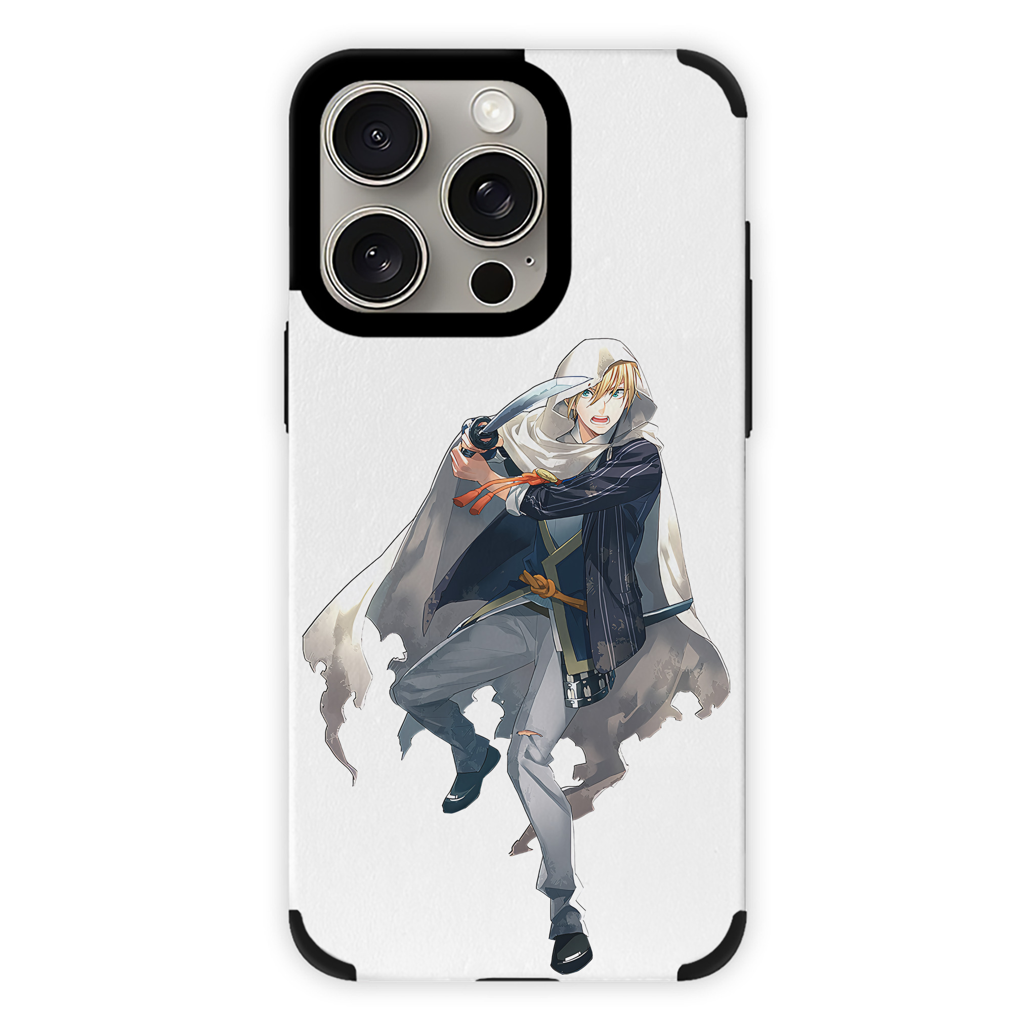 （画像用） 刀剣乱舞 Touken Ranbu 【iPhone15ProMax対応】 PUレザー スマホケース 耐衝撃＆黄変防止