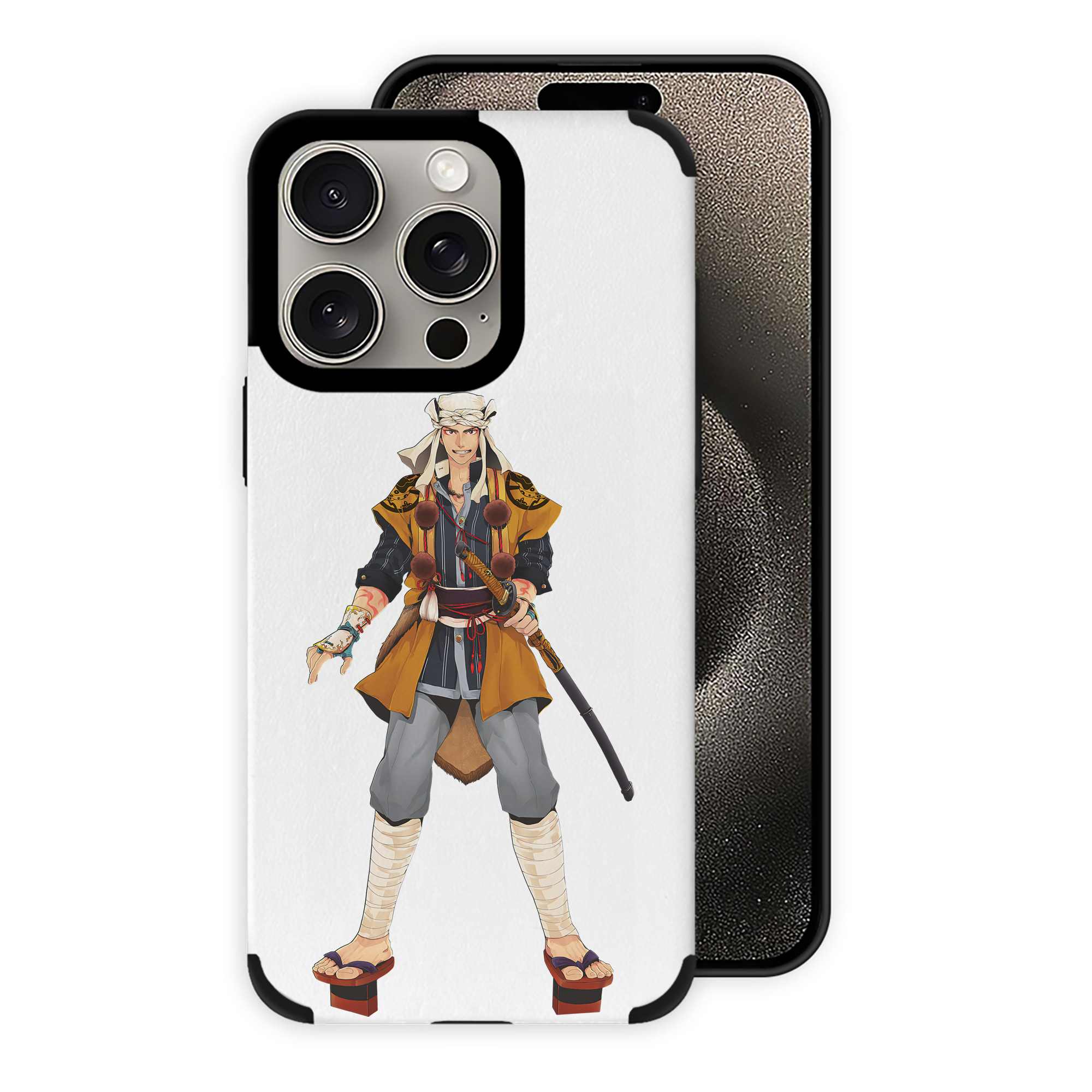 （画像用） 刀剣乱舞 Touken Ranbu 【iPhone15ProMax対応】 PUレザー スマホケース 耐衝撃＆黄変防止
