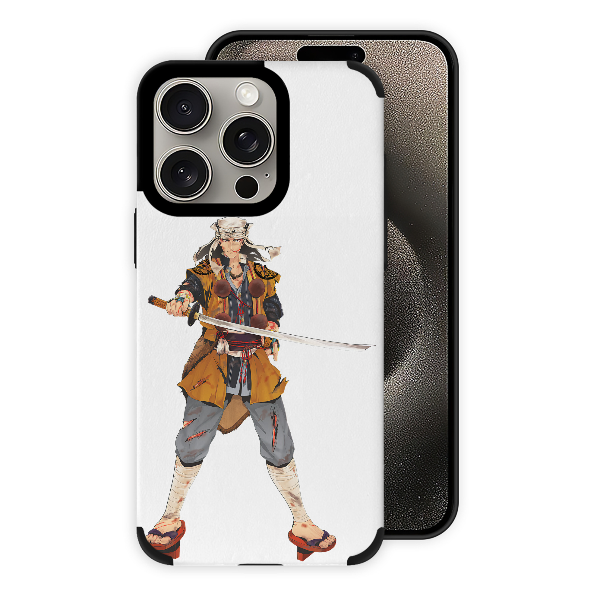 （画像用） 刀剣乱舞 Touken Ranbu 【iPhone15ProMax対応】 PUレザー スマホケース 耐衝撃＆黄変防止