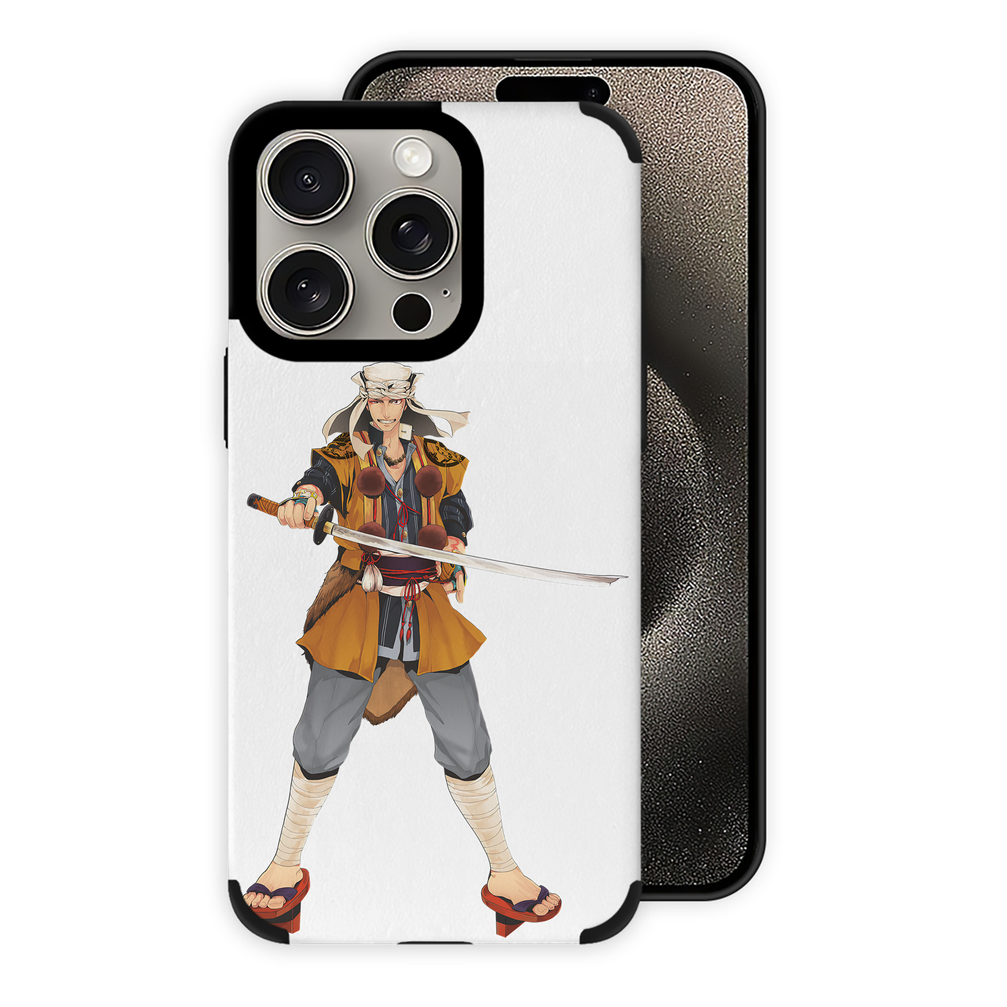 （画像用） 刀剣乱舞 Touken Ranbu 【iPhone15ProMax対応】 PUレザー スマホケース 耐衝撃＆黄変防止
