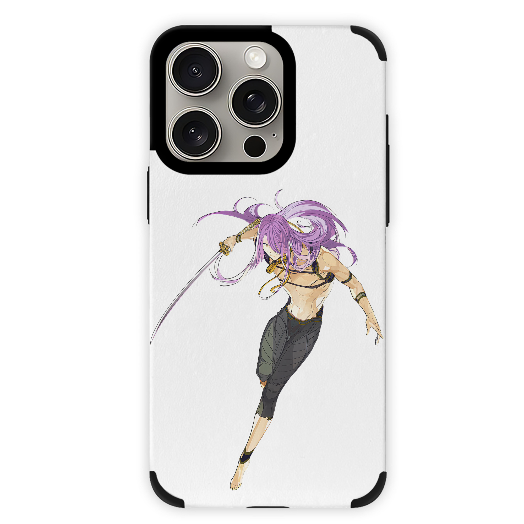 （画像用） 刀剣乱舞 Touken Ranbu 【iPhone15ProMax対応】 PUレザー スマホケース 耐衝撃＆黄変防止