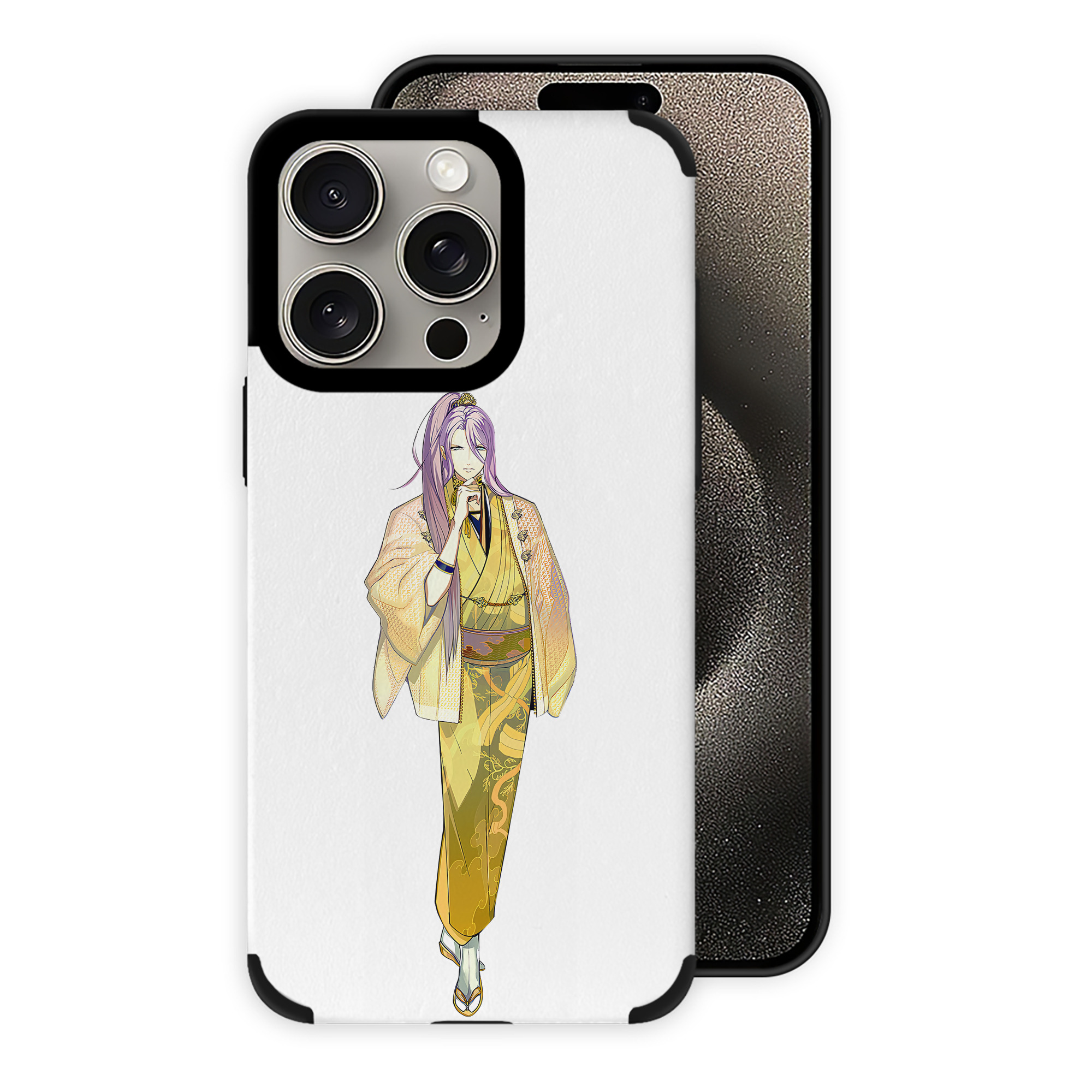 （画像用） 刀剣乱舞 Touken Ranbu 【iPhone15ProMax対応】 PUレザー スマホケース 耐衝撃＆黄変防止