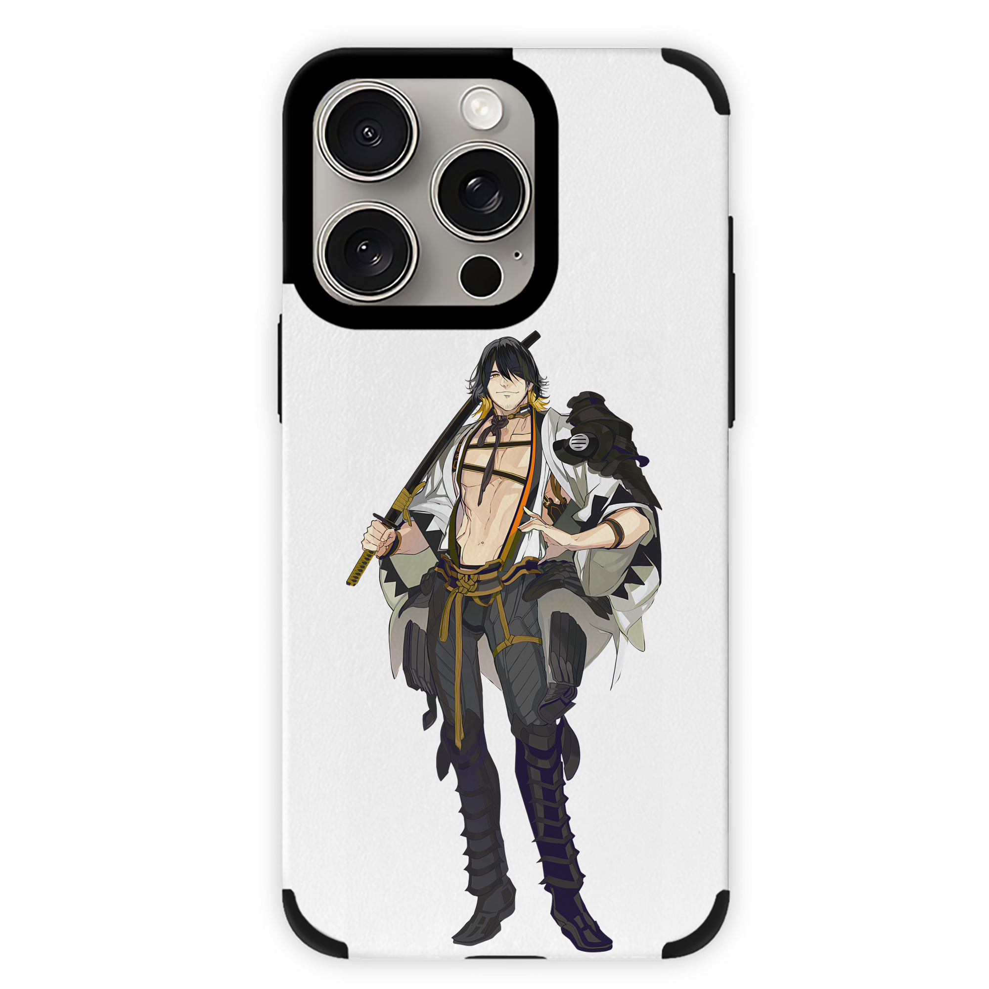 （画像用） 刀剣乱舞 Touken Ranbu 【iPhone15ProMax対応】 PUレザー スマホケース 耐衝撃＆黄変防止