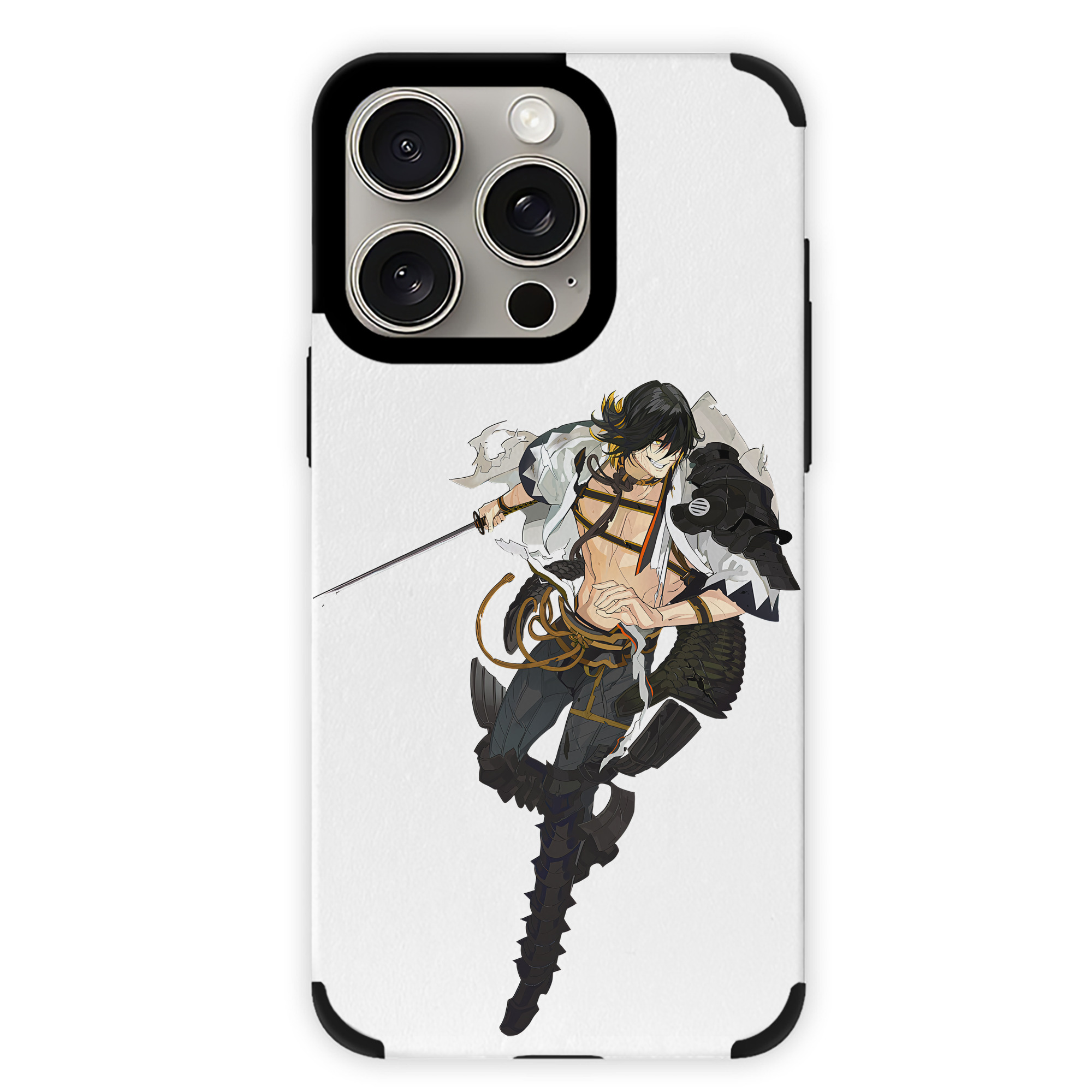 （画像用） 刀剣乱舞 Touken Ranbu 【iPhone15ProMax対応】 PUレザー スマホケース 耐衝撃＆黄変防止