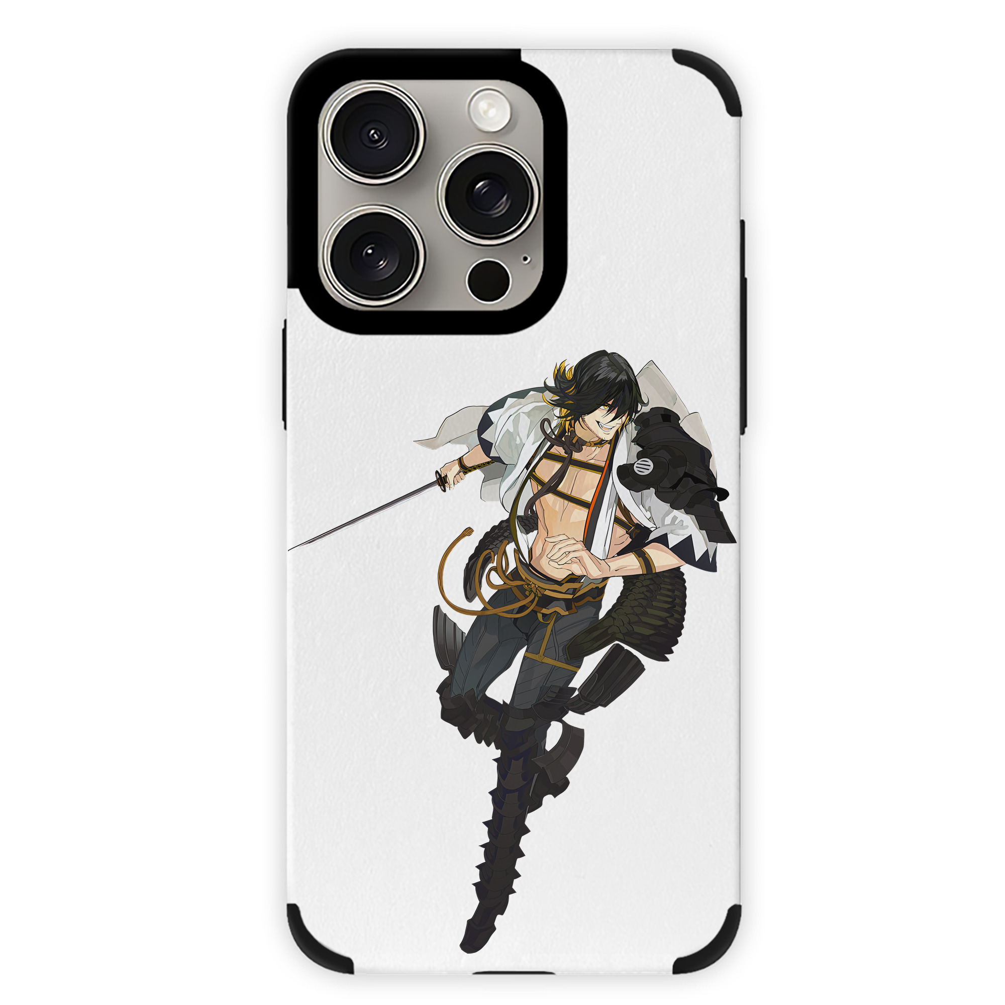 （画像用） 刀剣乱舞 Touken Ranbu 【iPhone15ProMax対応】 PUレザー スマホケース 耐衝撃＆黄変防止