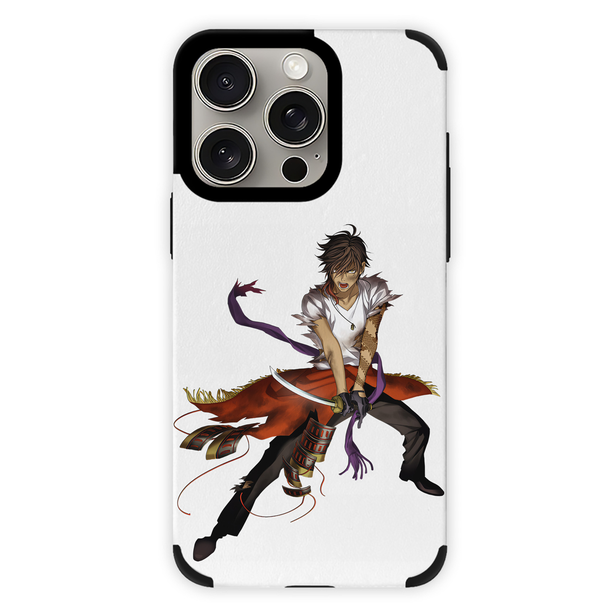 （画像用） 刀剣乱舞 Touken Ranbu 【iPhone15ProMax対応】 PUレザー スマホケース 耐衝撃＆黄変防止